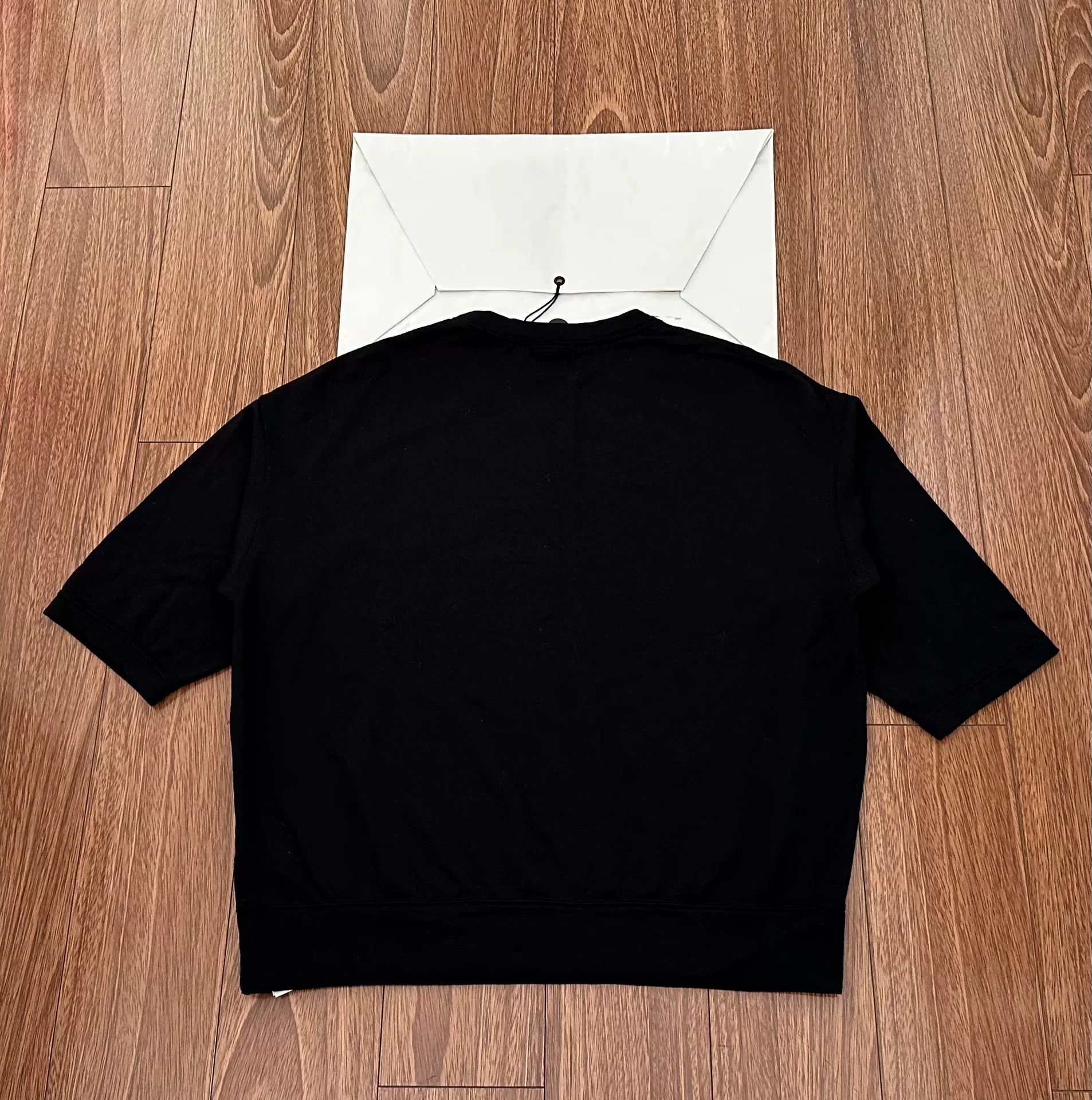 Visvim visvim amplus black 3/4 sleeve sweatshirt Size US M / EU 48-50 / 2 - 2 Thumbnail