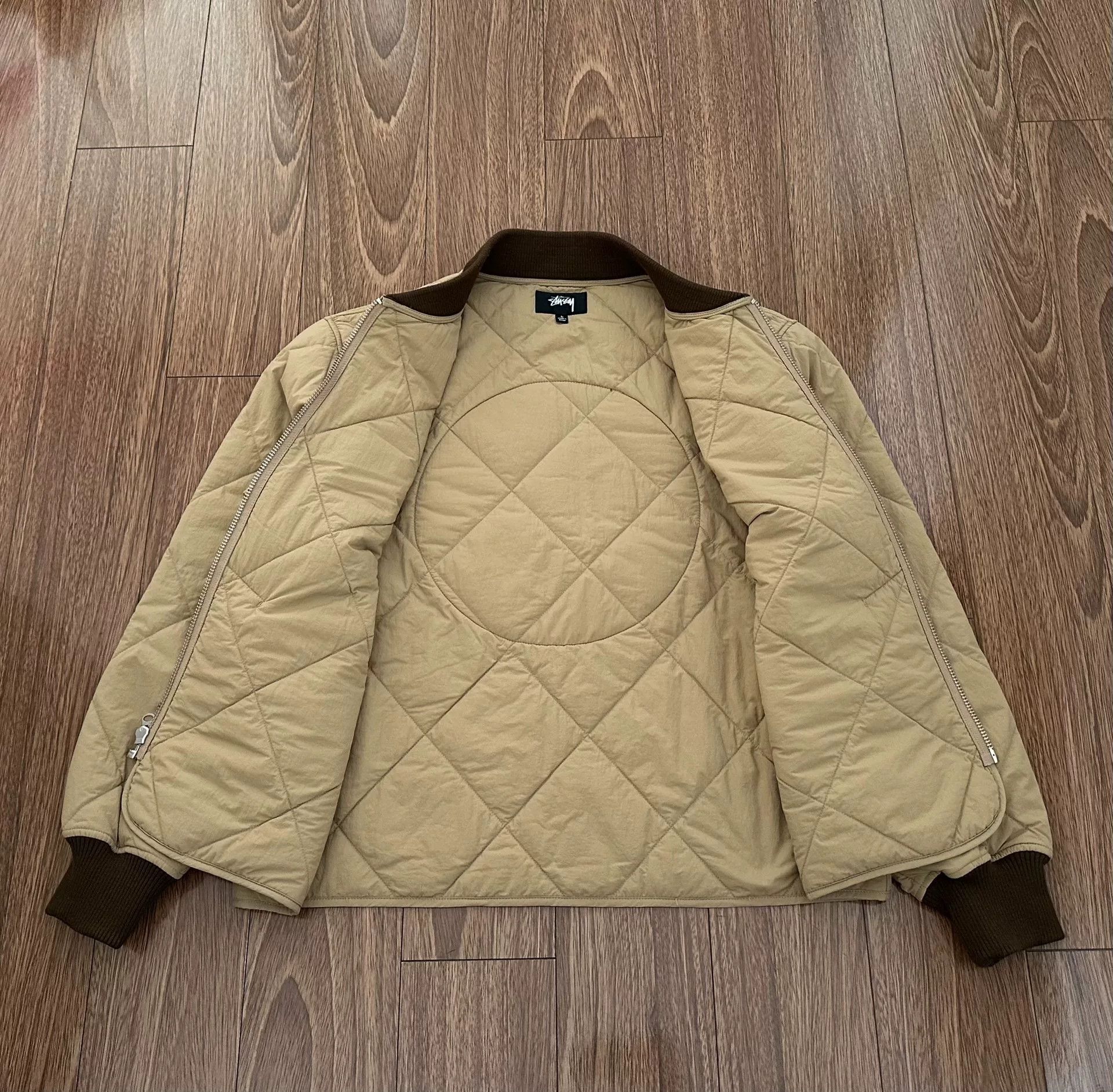Stussy stussy 23fw 8-ball quilted liner jacket Size US L / EU 52-54 / 3 - 3 Thumbnail
