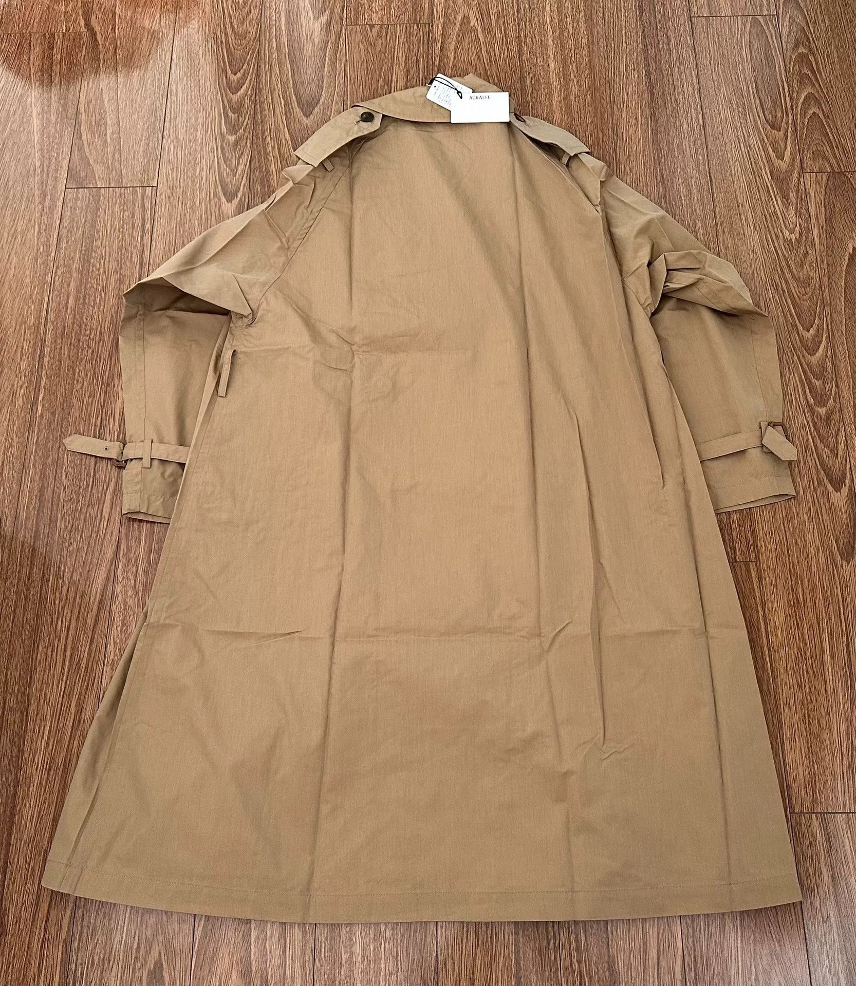 Auralee aura lee finx polyester big trench coat Size US M / EU 48-50 / 2 - 2 Thumbnail