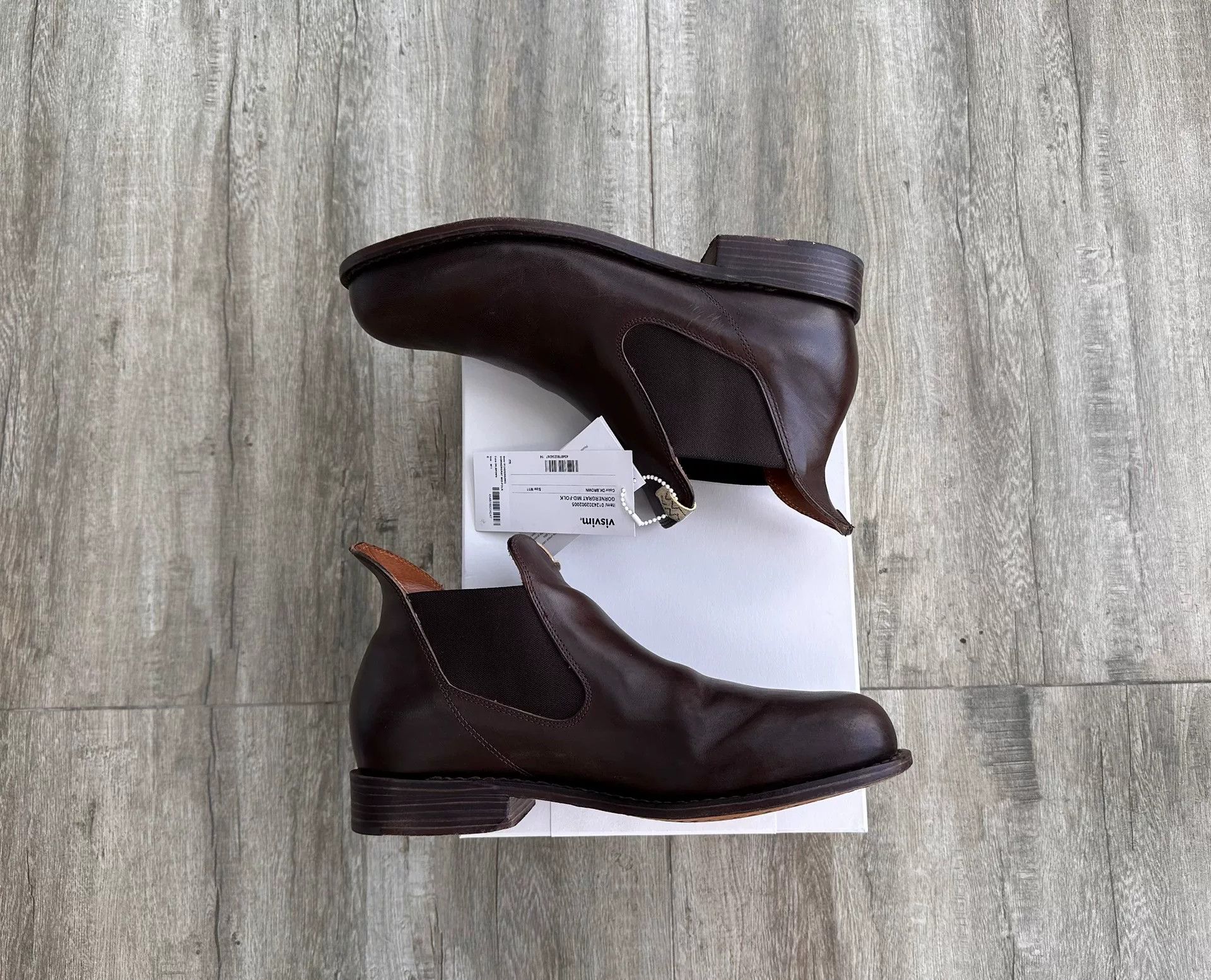Visvim visvim gordnergrat mid-folk chelsea boots Size US 10 / EU 43 - 4 Thumbnail