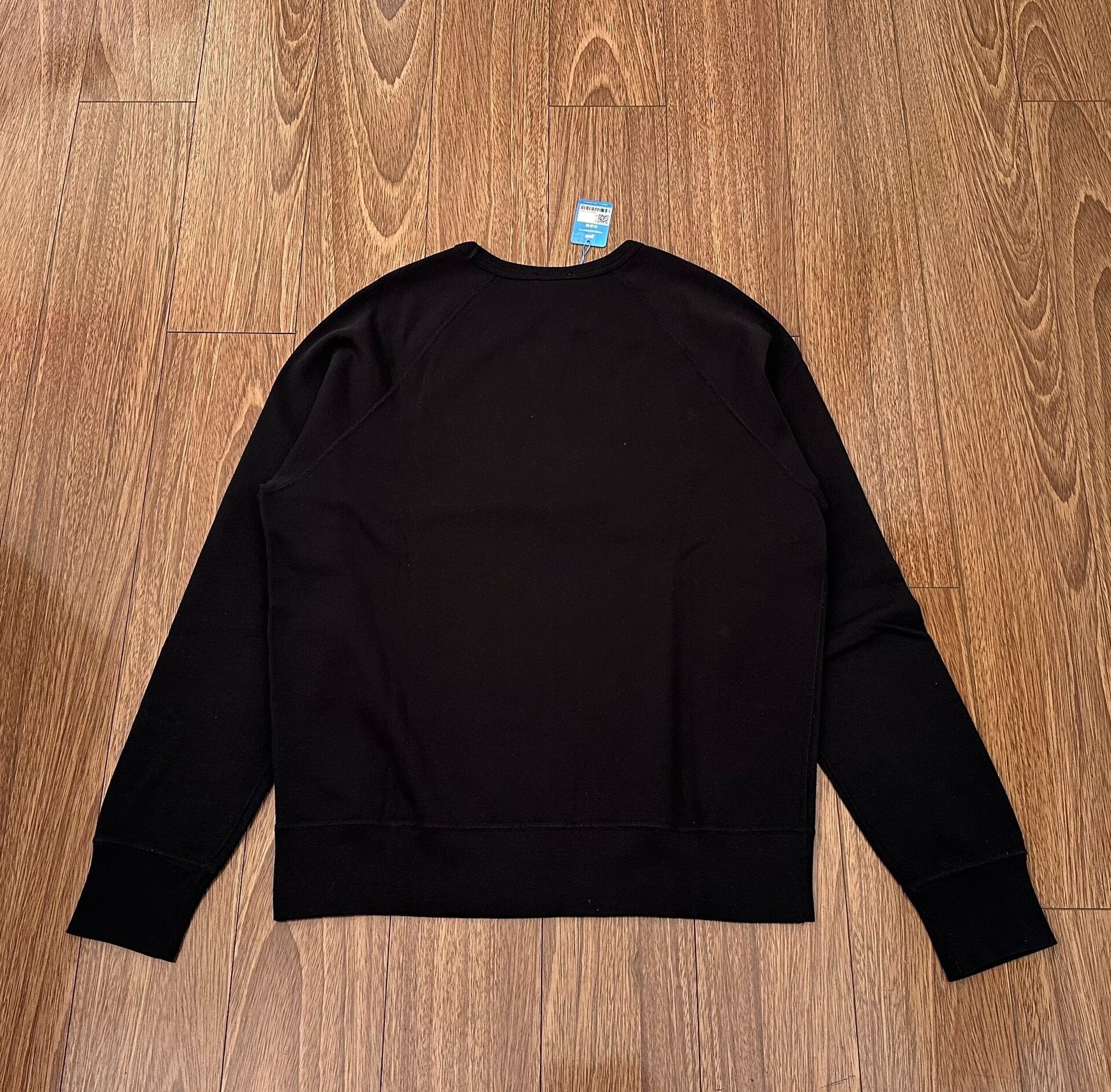 Acne Studios Acne Studios Black Sweatshirt with Smile Face Size US XL / EU 56 / 4 - 2 Thumbnail