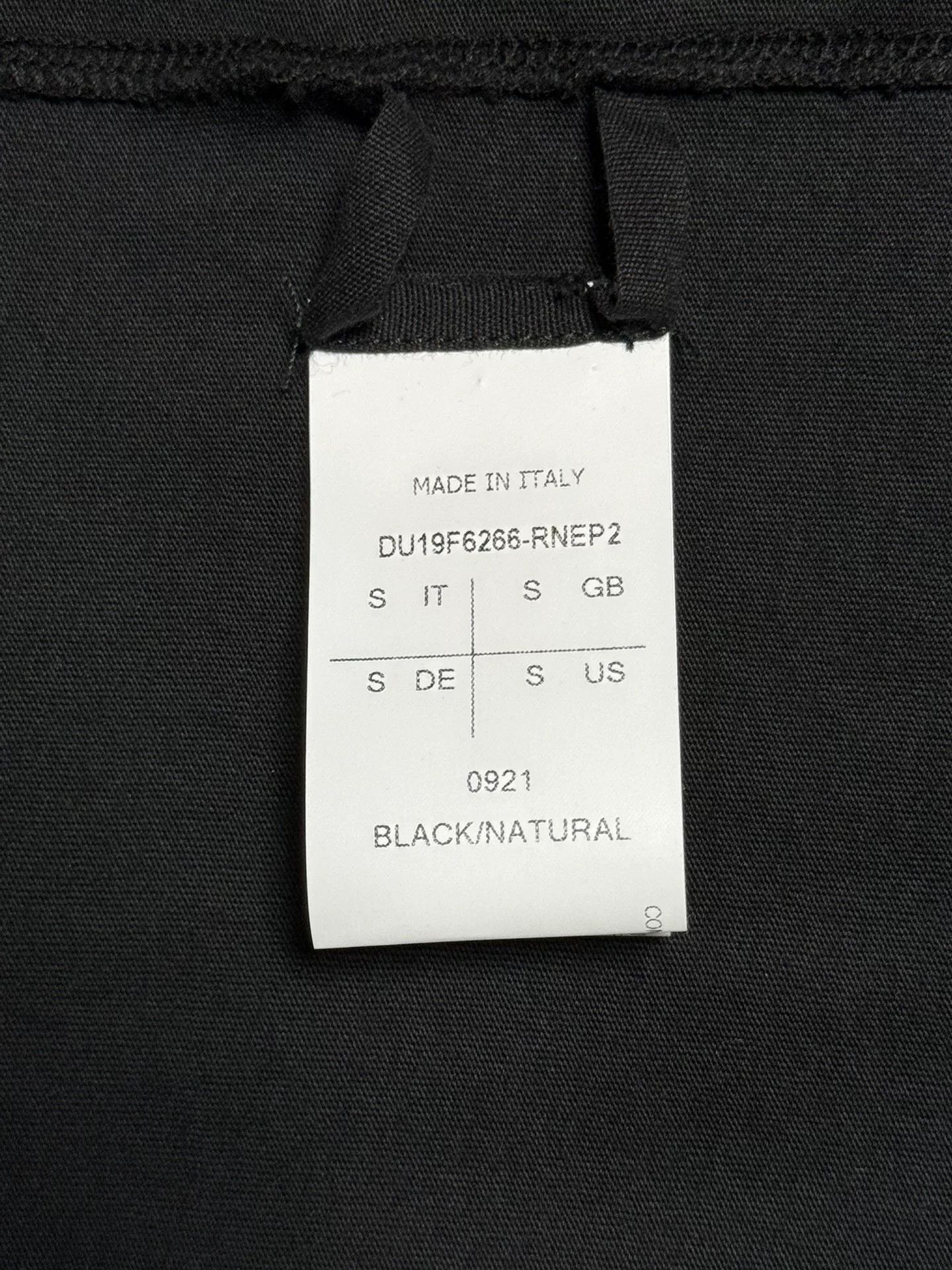 rick owens high neck long sleeve tee