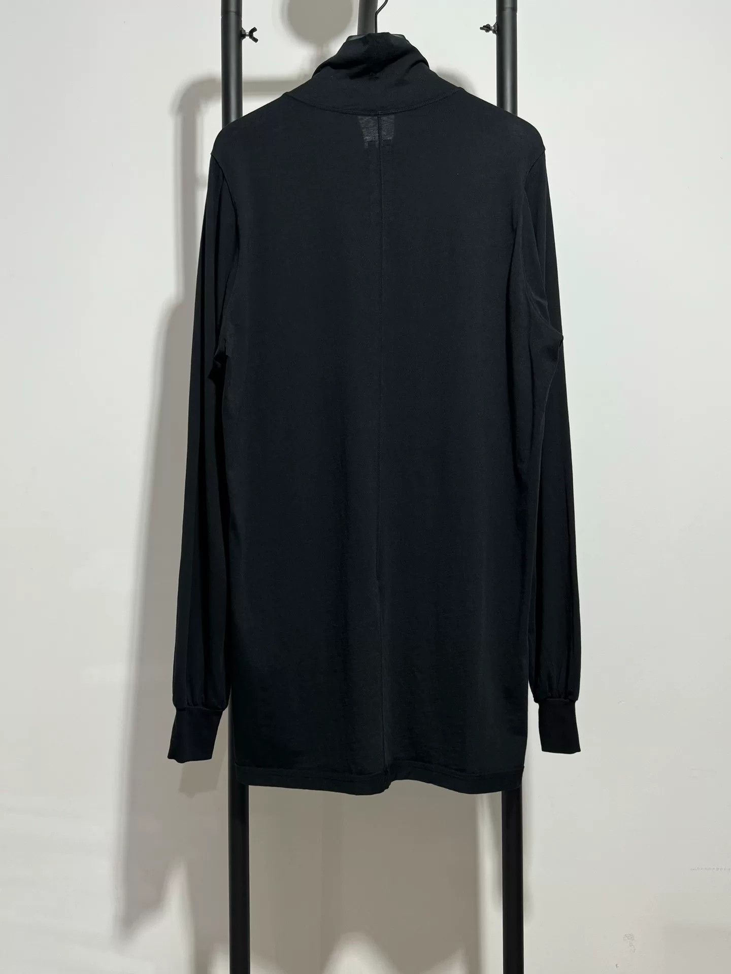 rick owens high neck long sleeve tee