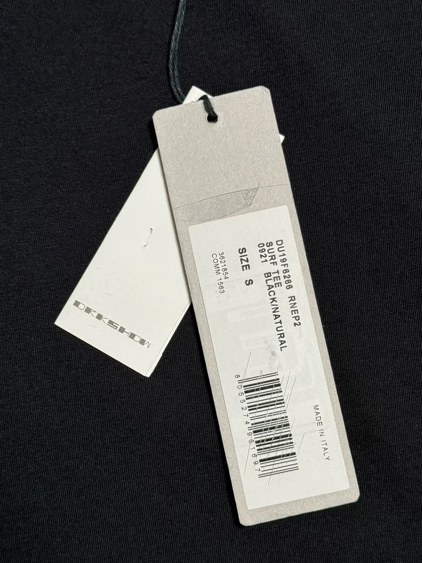 rick owens high neck long sleeve tee