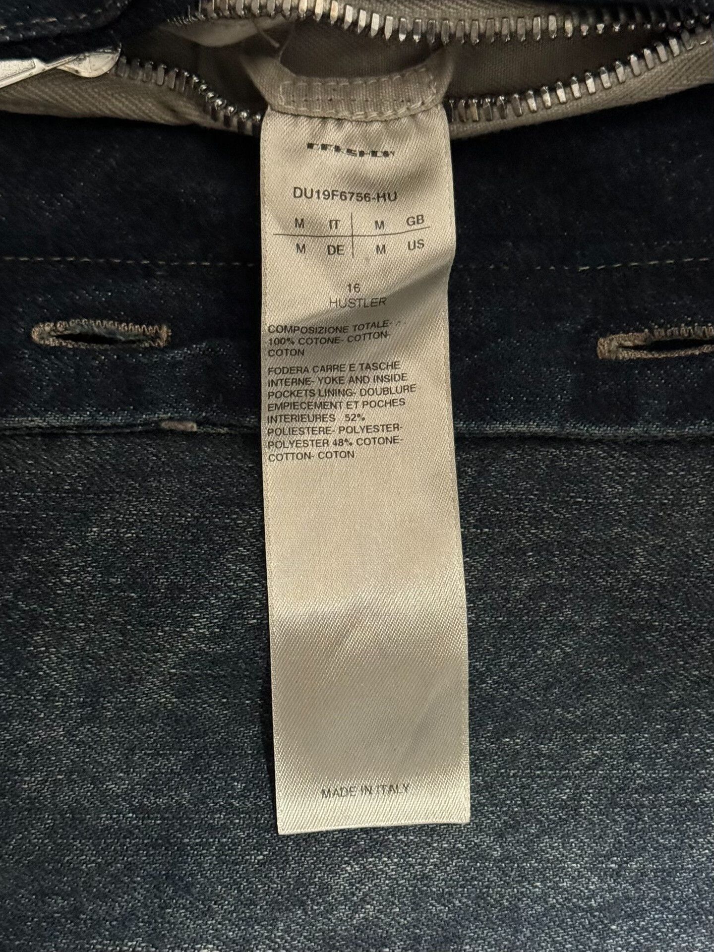 Rick Owens rick owens gradient wash denim jacket Size US M / EU 48-50 / 2 - 3 Thumbnail