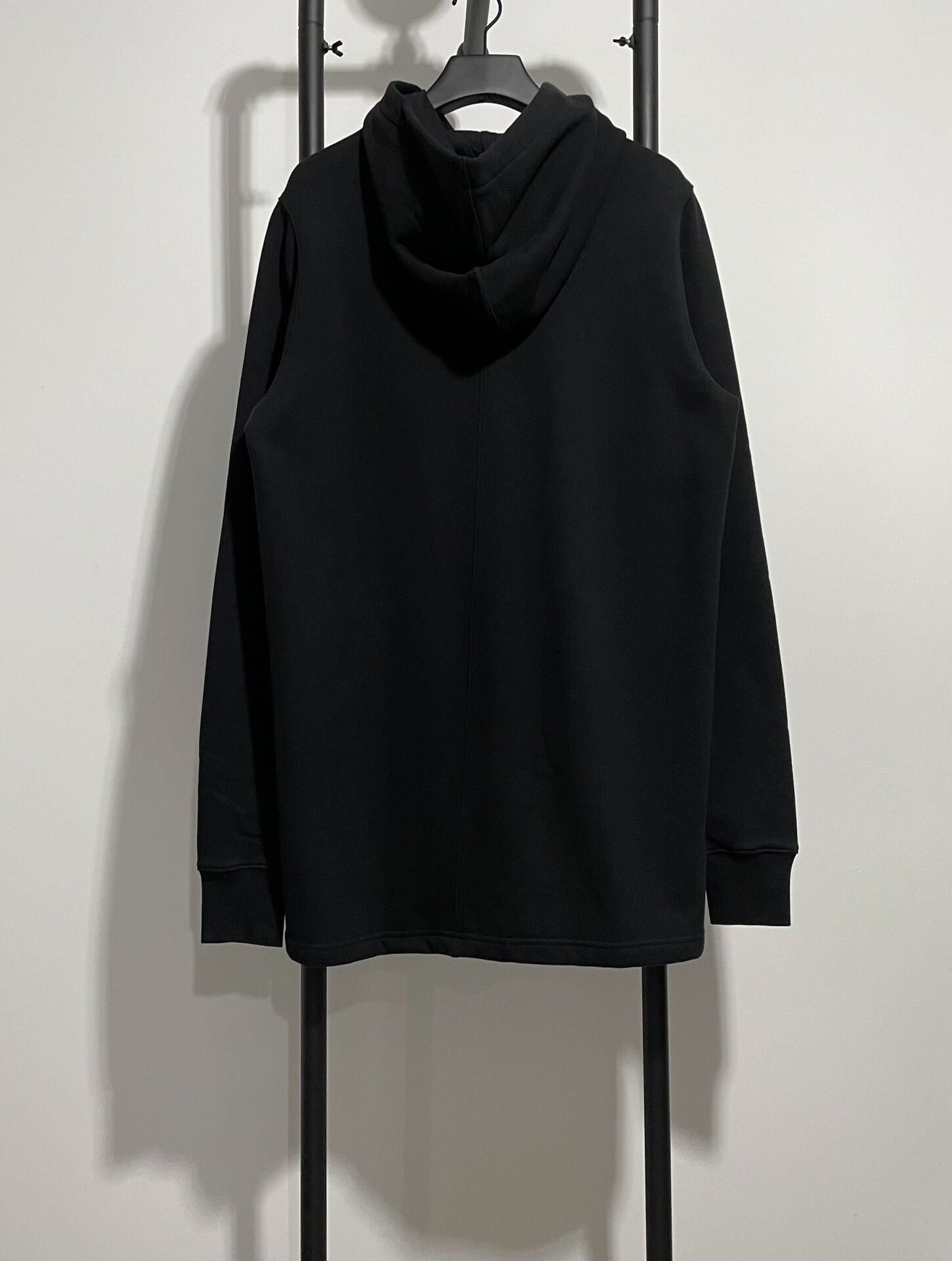 Rick Owens rick owens long black hoodie sweatshirt Size US S / EU 44-46 / 1 - 2 Thumbnail