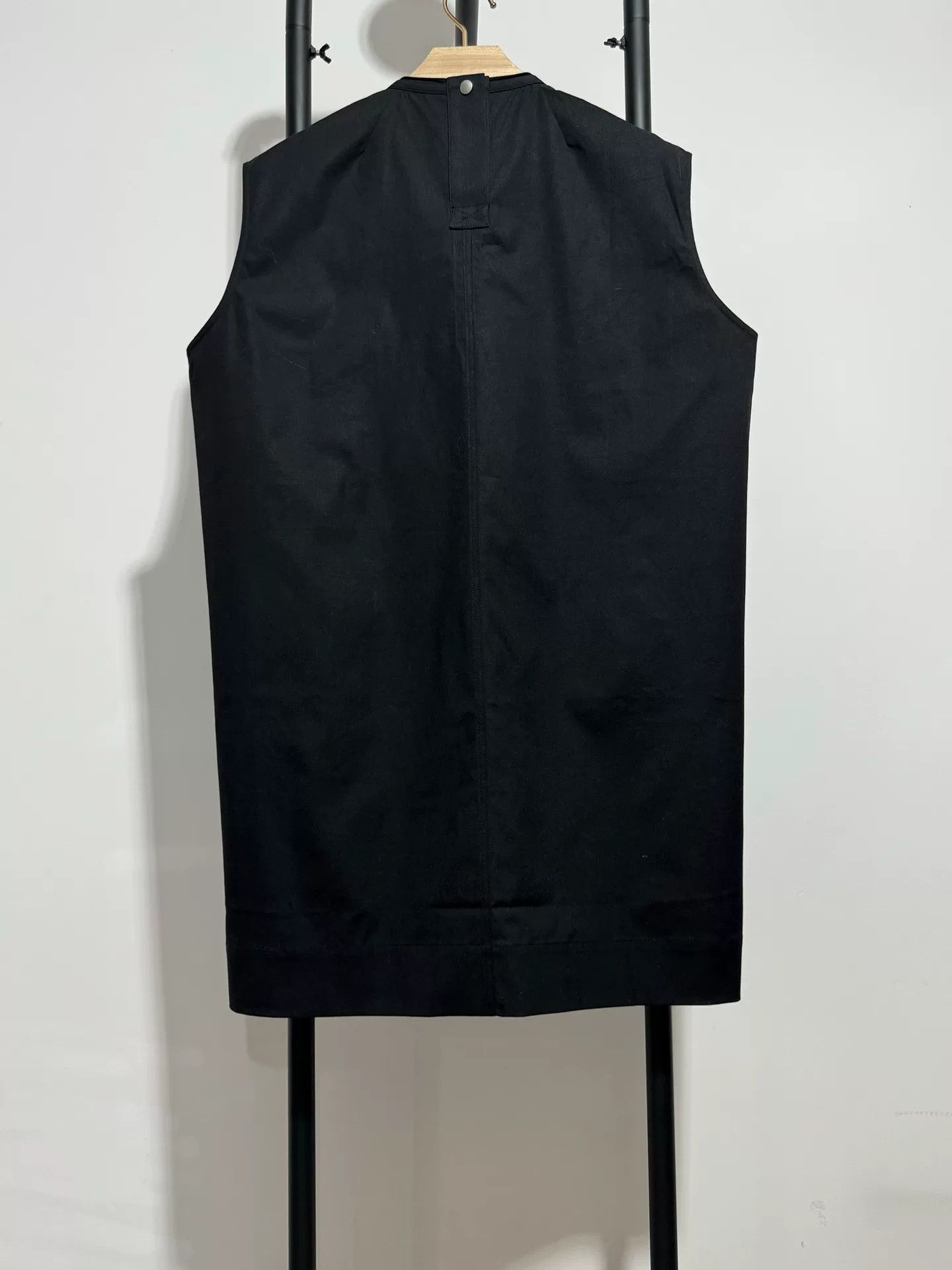 Rick Owens rick owens jumbo fork sleeveless black tee Size US M / EU 48-50 / 2 - 2 Thumbnail