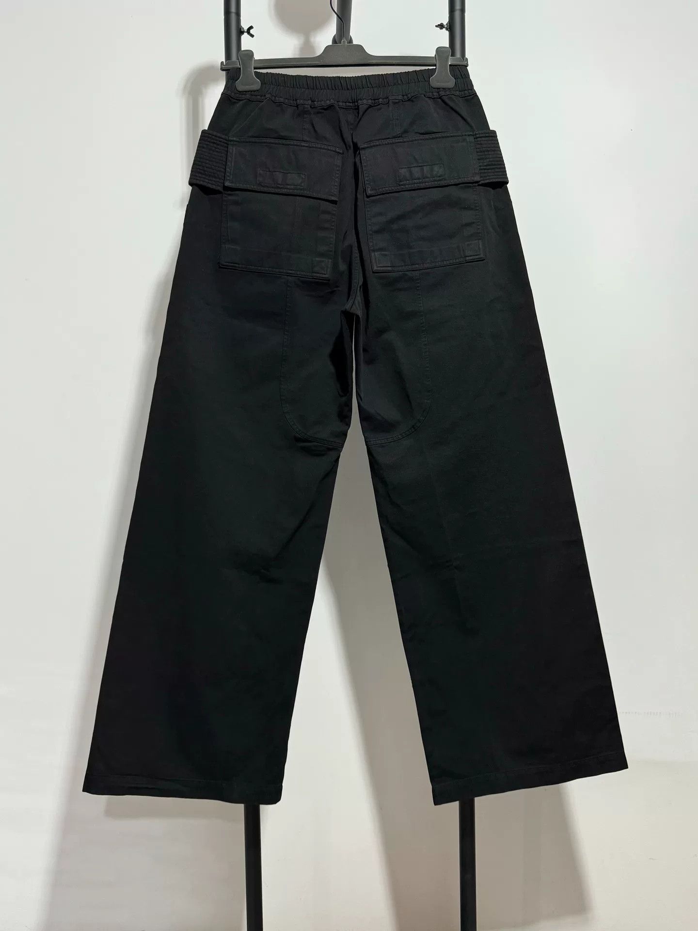 Rick Owens rick owens ro double ring wide leg pants Size US 31 - 2 Thumbnail