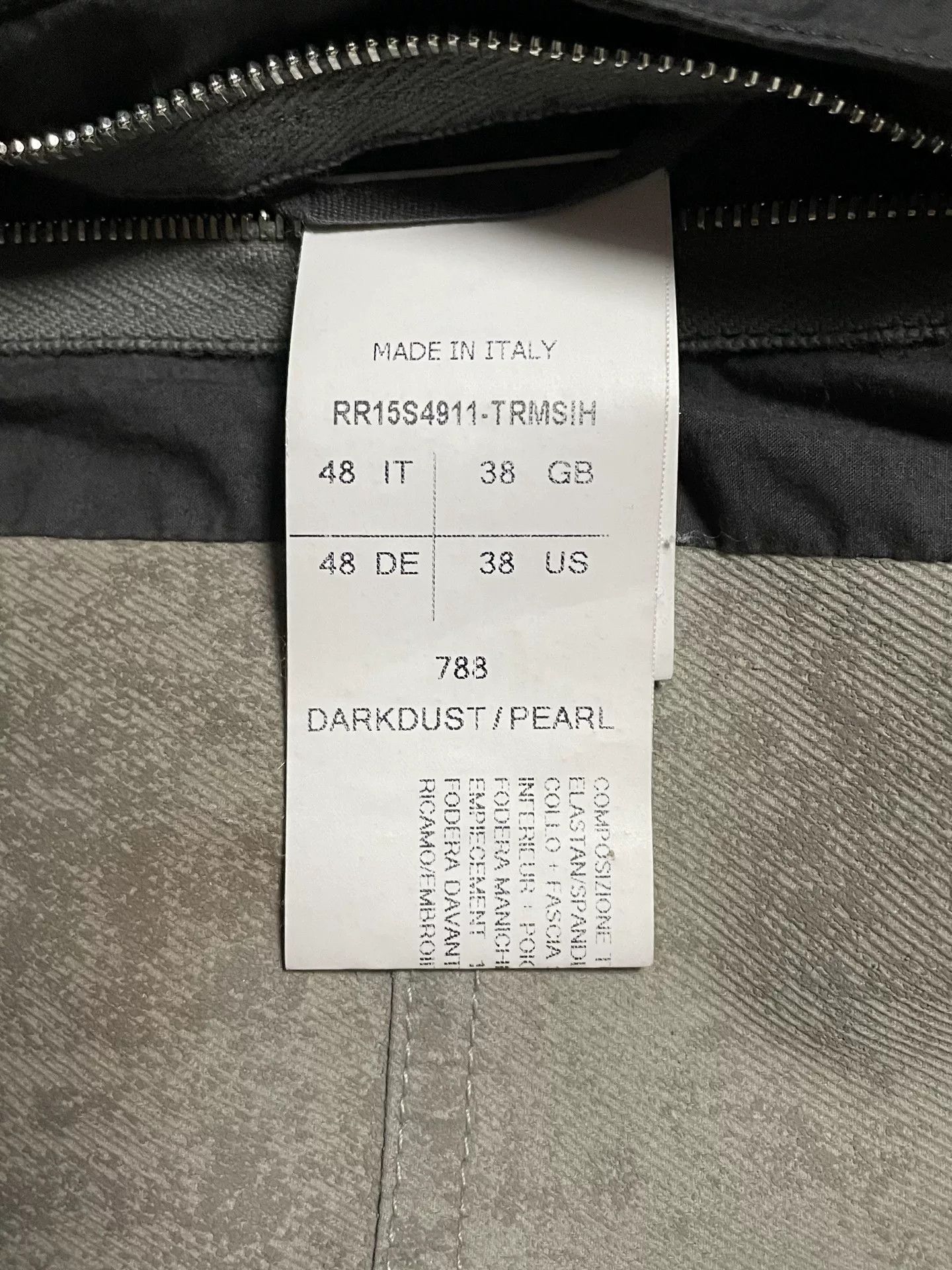 Rick Owens rick owens ro pilot jacket Size US L / EU 52-54 / 3 - 4 Thumbnail