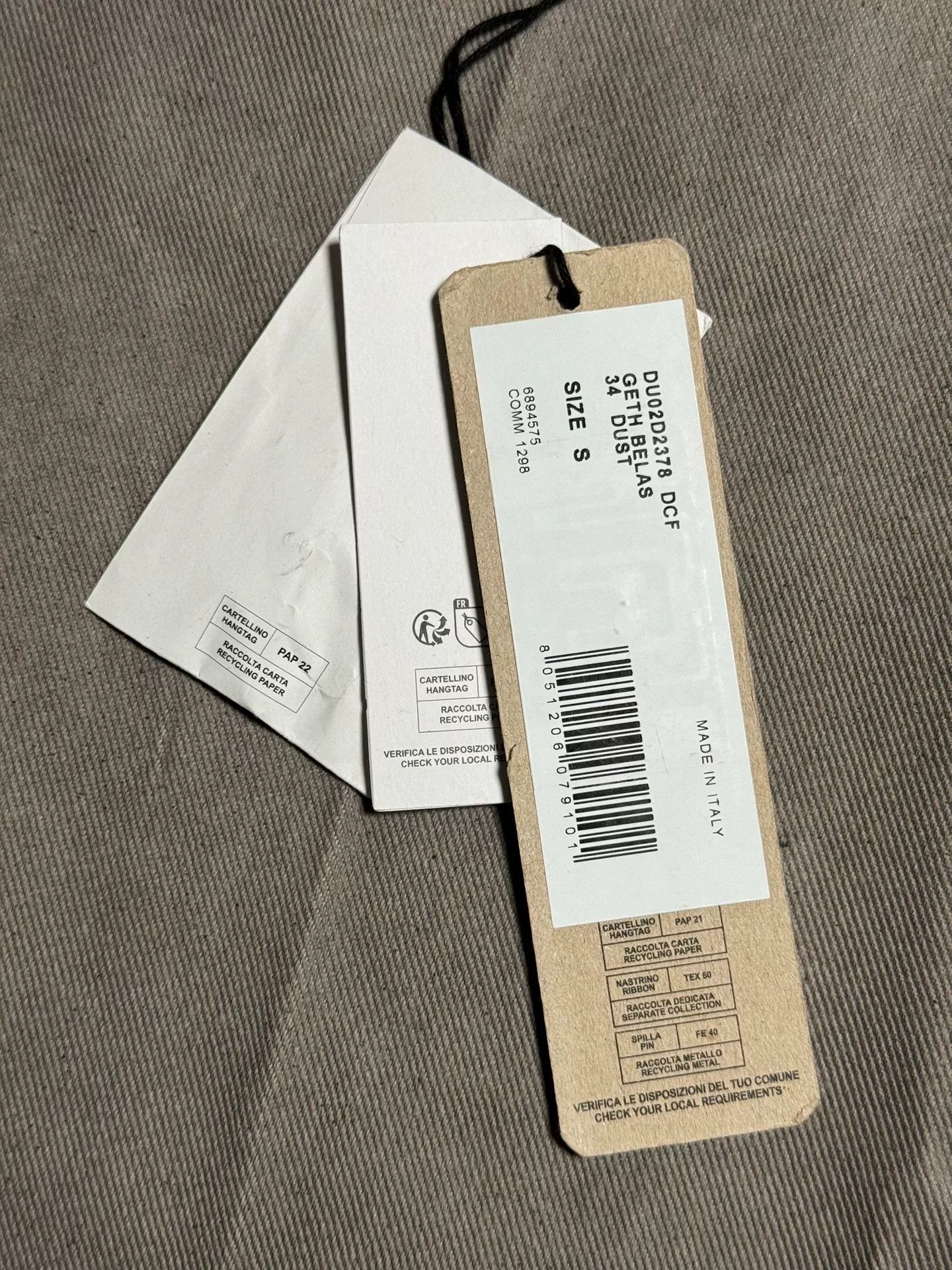 Rick Owens rick owens wide-leg trousers in gray Size US 36 / EU 52 - 4 Thumbnail