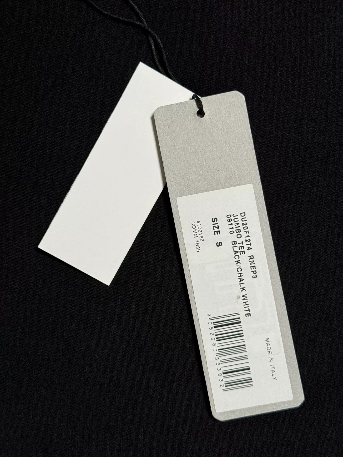 Rick Owens rick owens short sleeve t-shirt in black Size US S / EU 44-46 / 1 - 4 Thumbnail