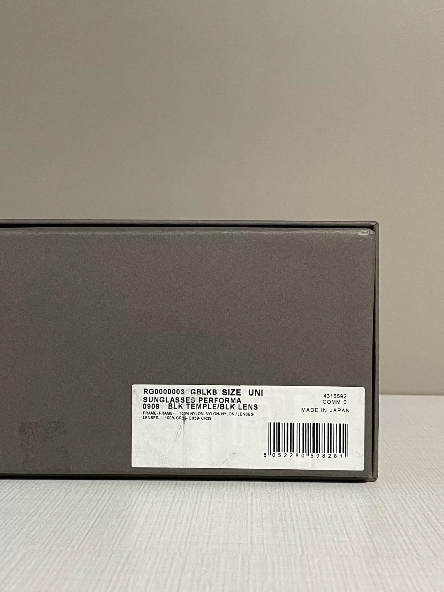 Rick Owens rick owens sunglasses with case and box Size ONE SIZE - 5 Thumbnail