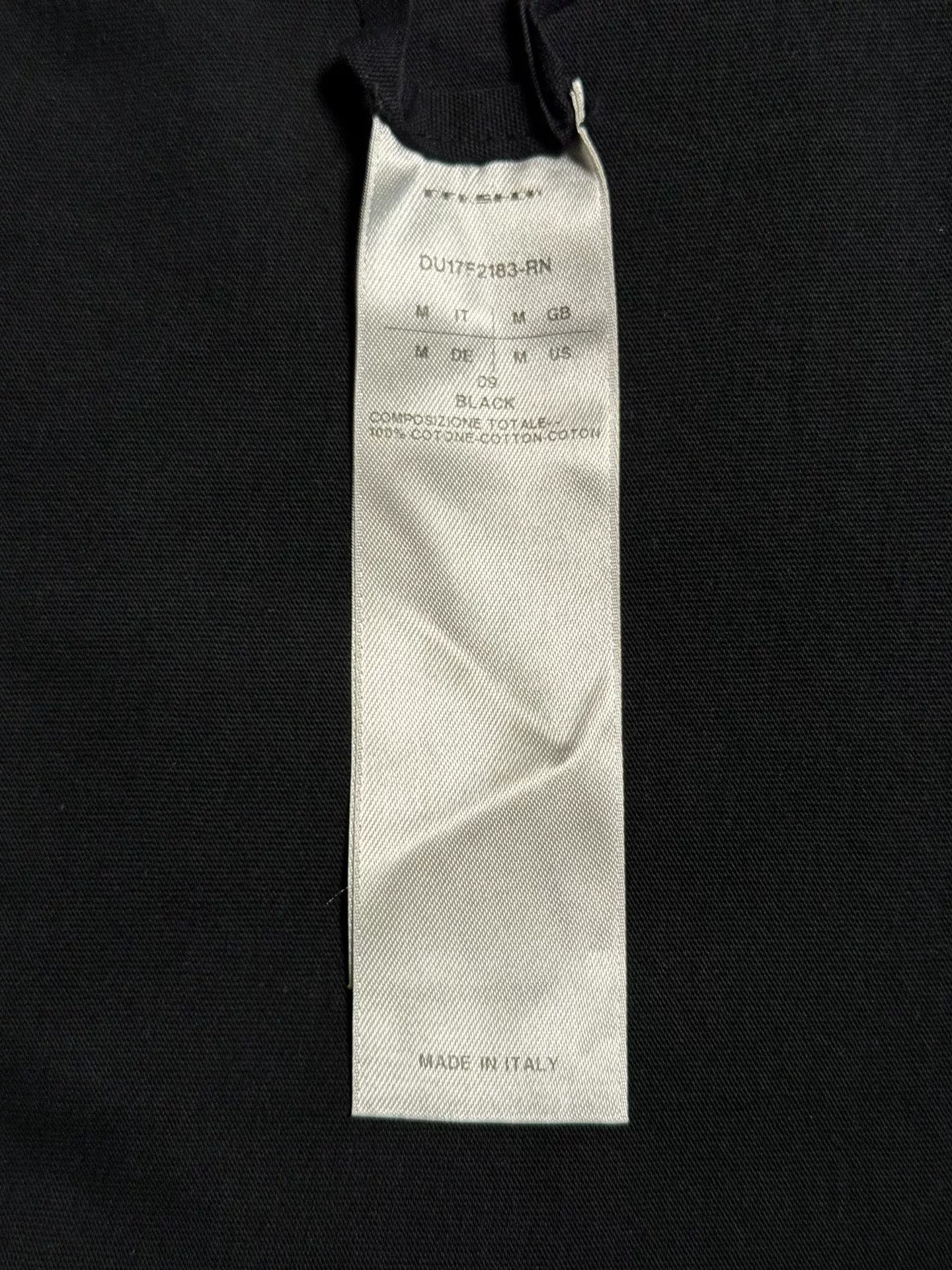 Rick Owens rick owens irregular black short sleeve tee Size US M / EU 48-50 / 2 - 3 Thumbnail