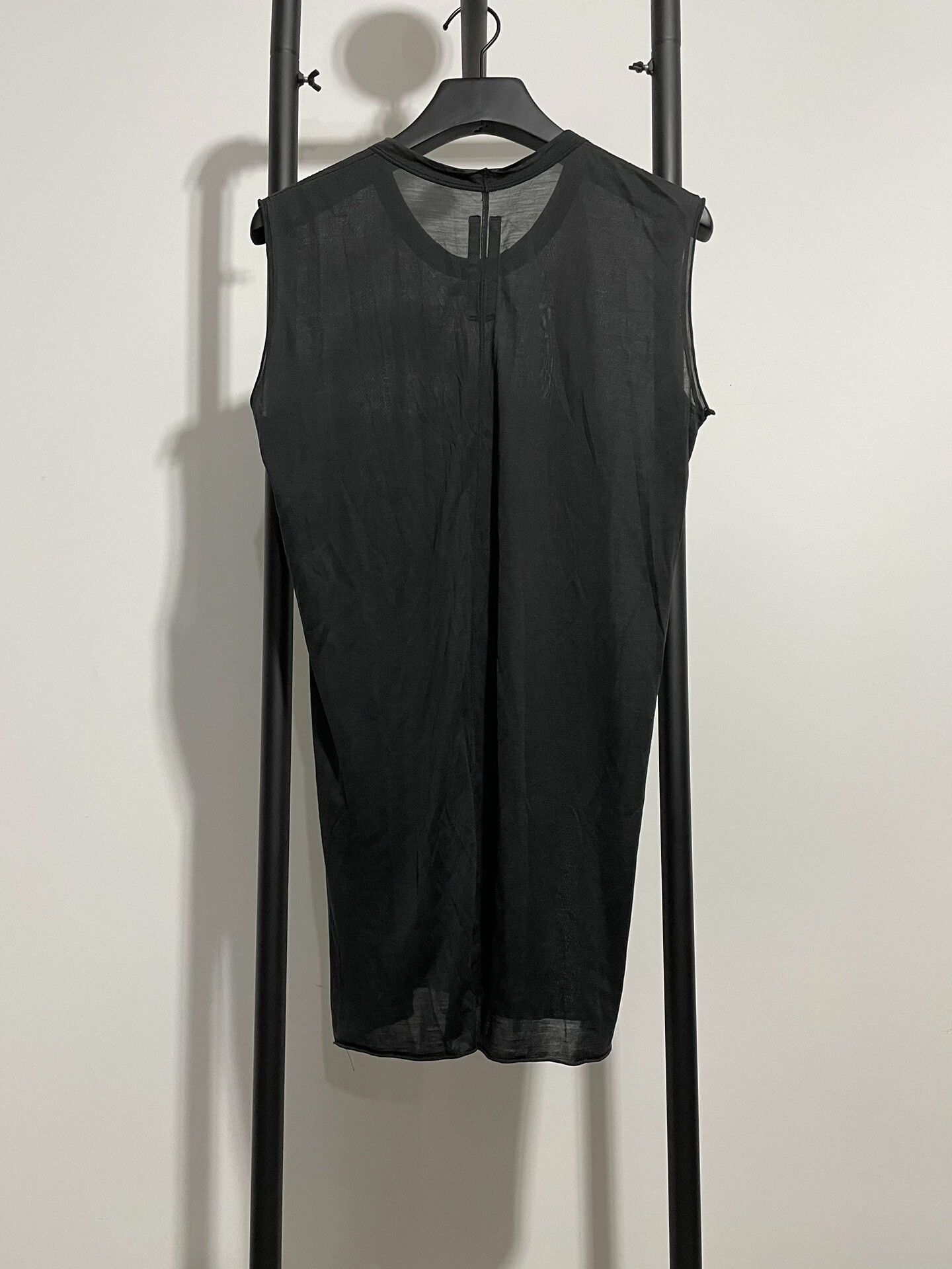 Rick Owens rick owens sleeveless top in black Size US S / EU 44-46 / 1 - 2 Thumbnail