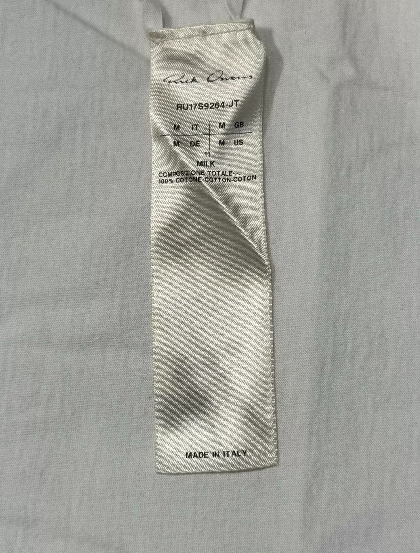 Rick Owens rick owens ro short sleeve tee Size US S / EU 44-46 / 1 - 4 Thumbnail