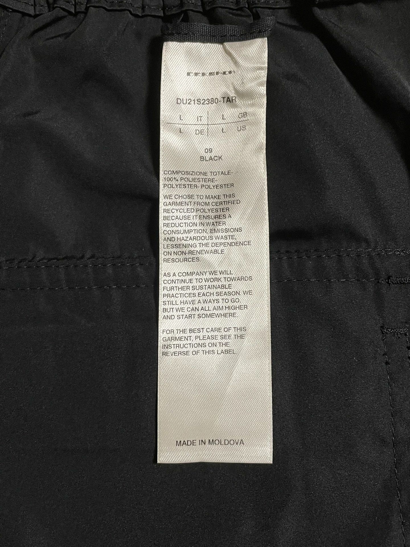 Rick Owens rick owens shorts in black with drawstring Size US 31 - 3 Thumbnail