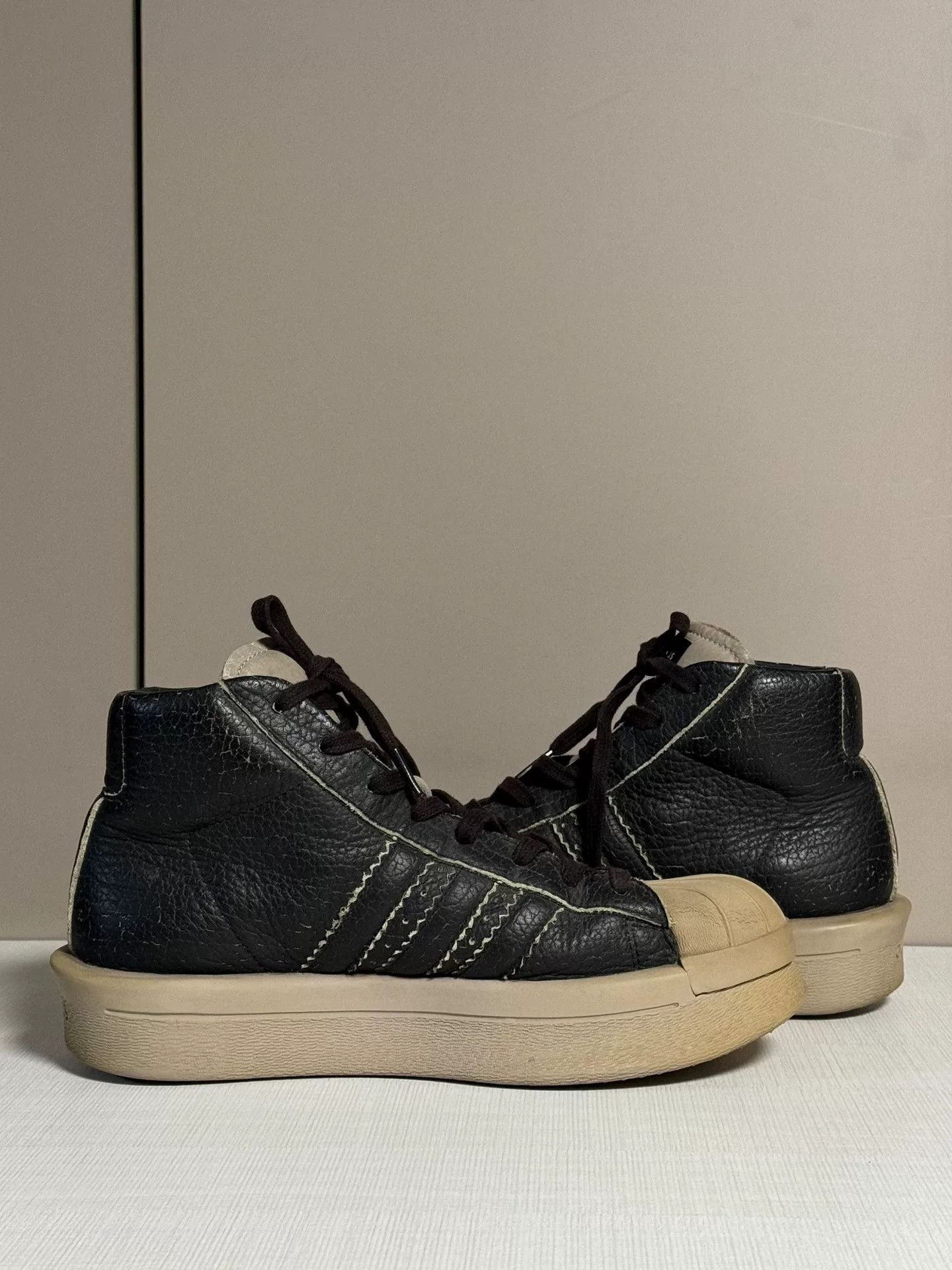 Rick Owens rick owens adidas thick sole shell shoes Size US 9 / EU 42 - 4 Thumbnail