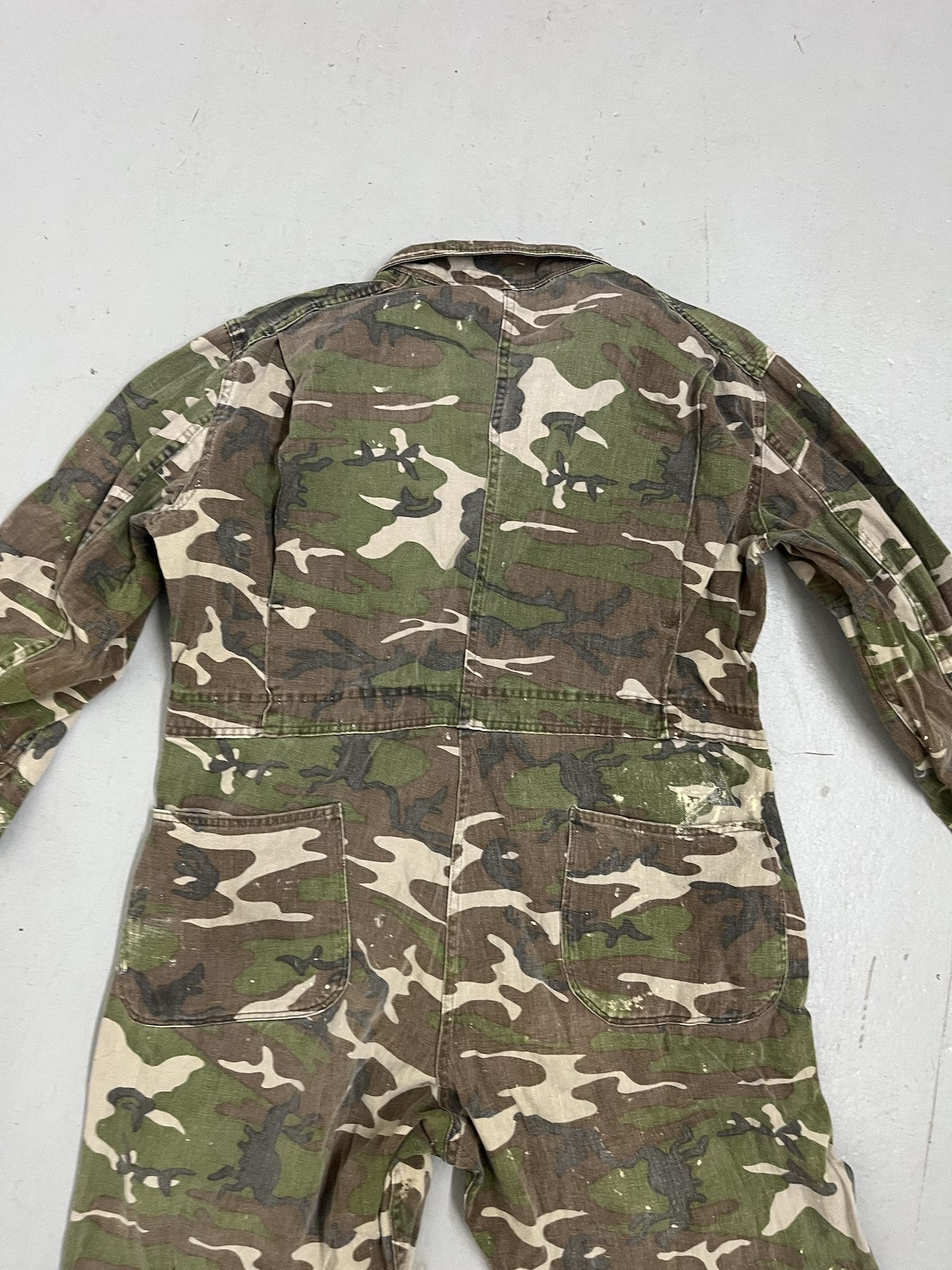 Carhartt Vintage 1990s Ranger Camo Distressed One Piece Coverall Size XL Size US XL / EU 56 / 4 - 6 Thumbnail