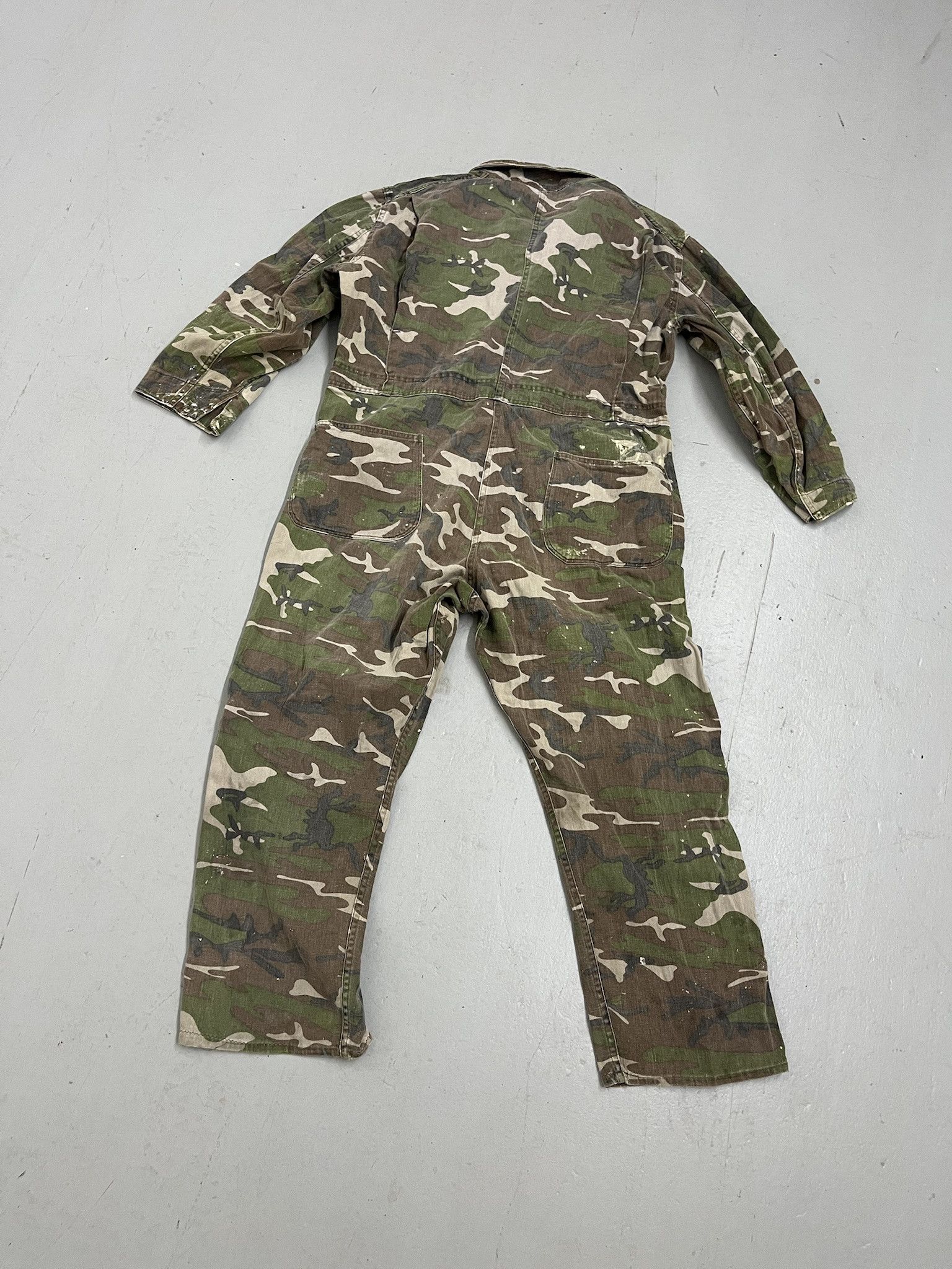 Carhartt Vintage 1990s Ranger Camo Distressed One Piece Coverall Size XL Size US XL / EU 56 / 4 - 5 Thumbnail
