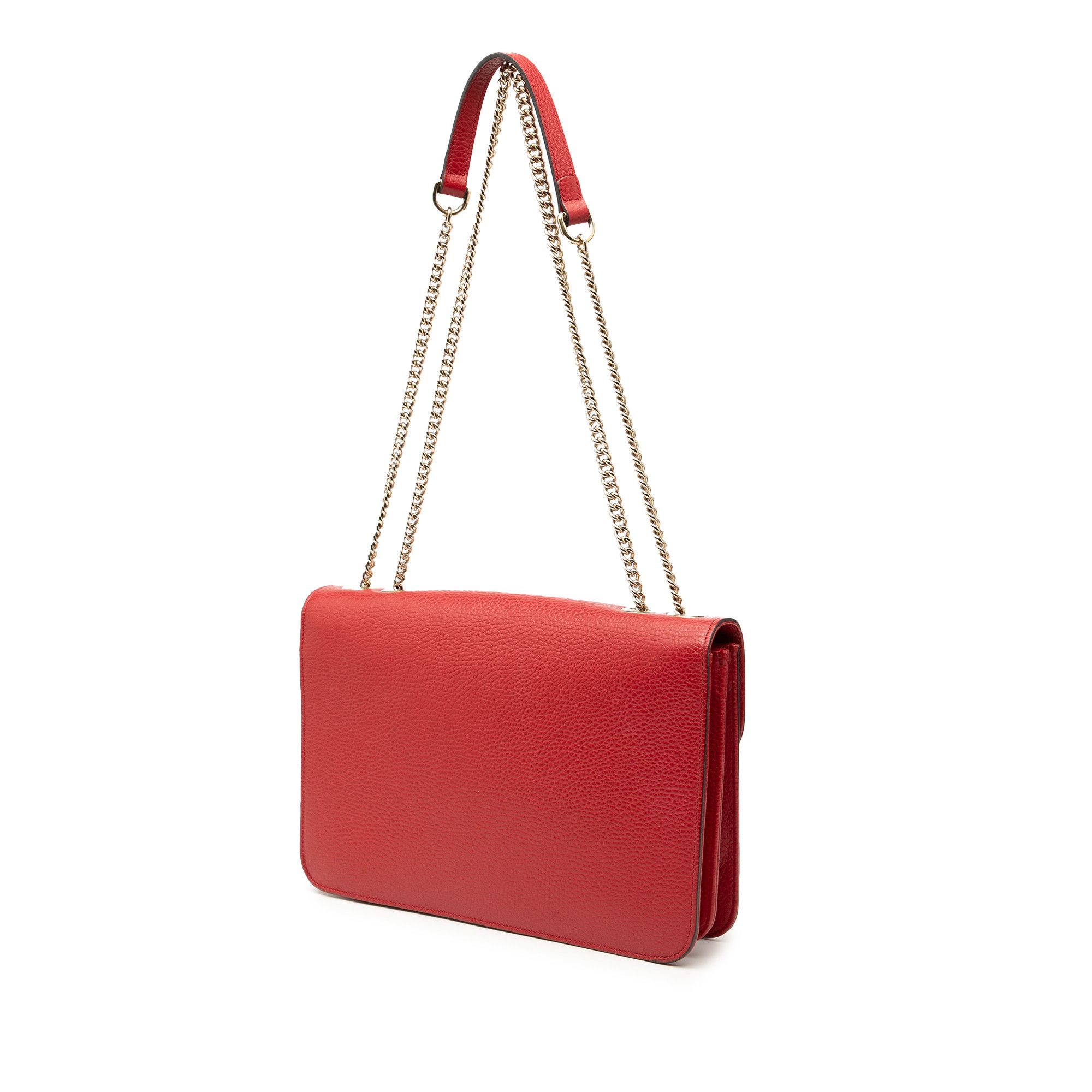 Gucci Gucci Medium Dollar Calfskin Interlocking G Crossbody Size ONE SIZE - 2 Thumbnail