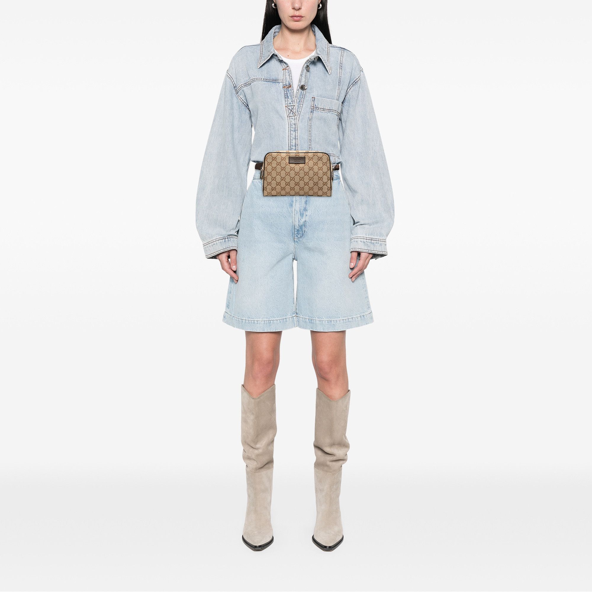 Gucci Gucci GG Canvas Belt Bag Size ONE SIZE - 7 Thumbnail