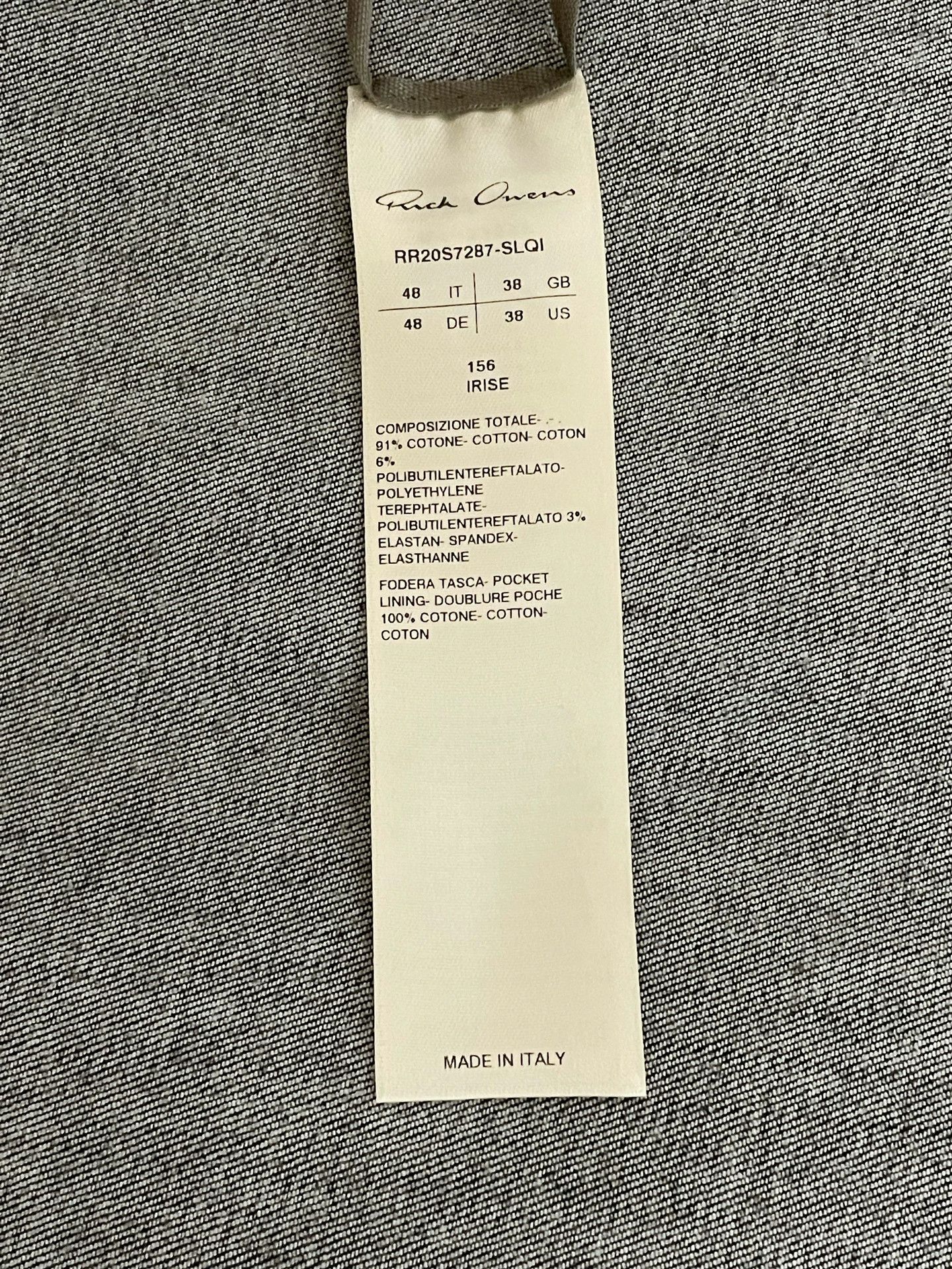 Rick Owens Rick Owens Laser Jacket in New Condition Size US L / EU 52-54 / 3 - 3 Thumbnail