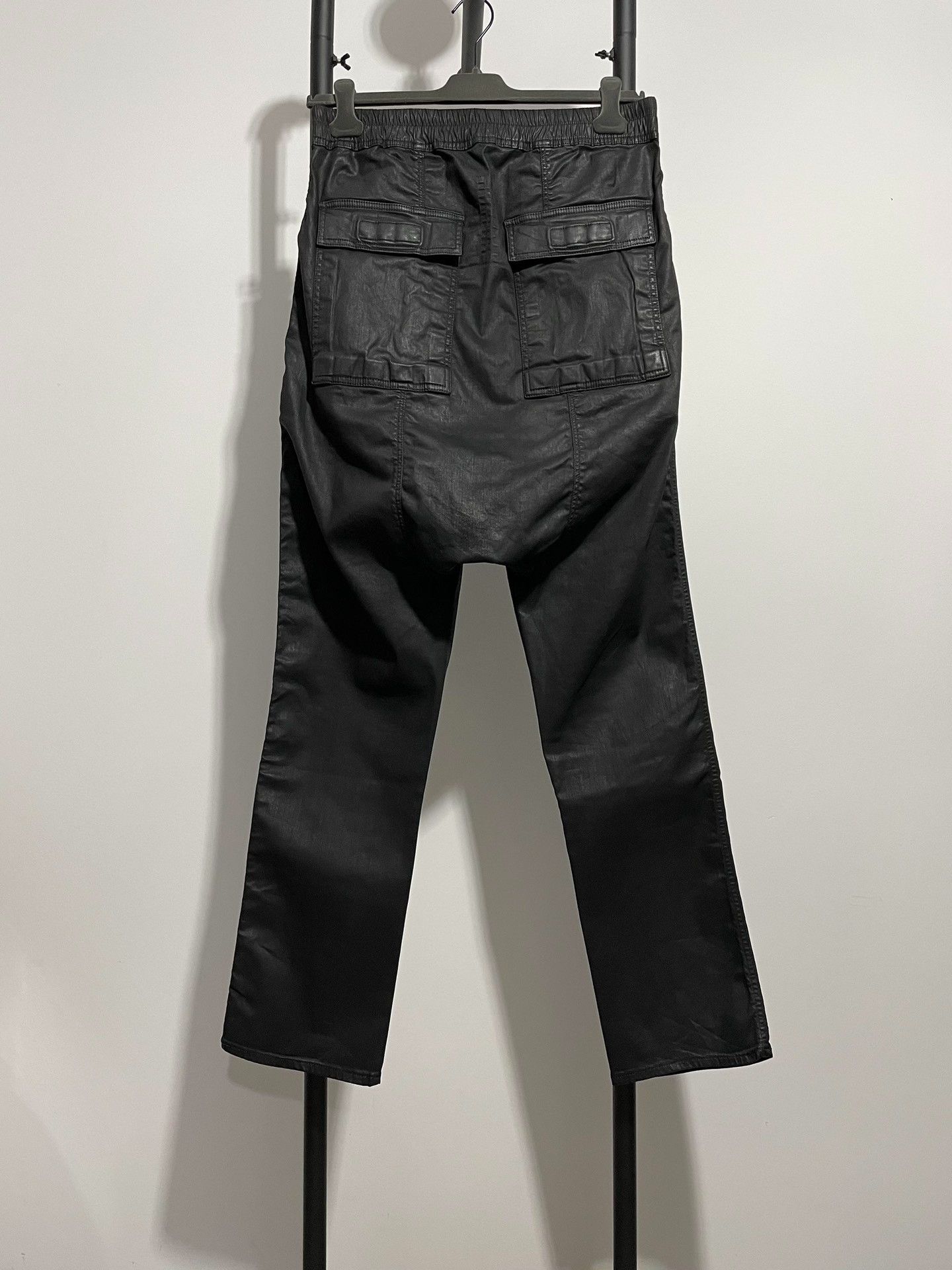 Rick Owens rick owens ro waxed long pants Size US 31 - 2 Thumbnail