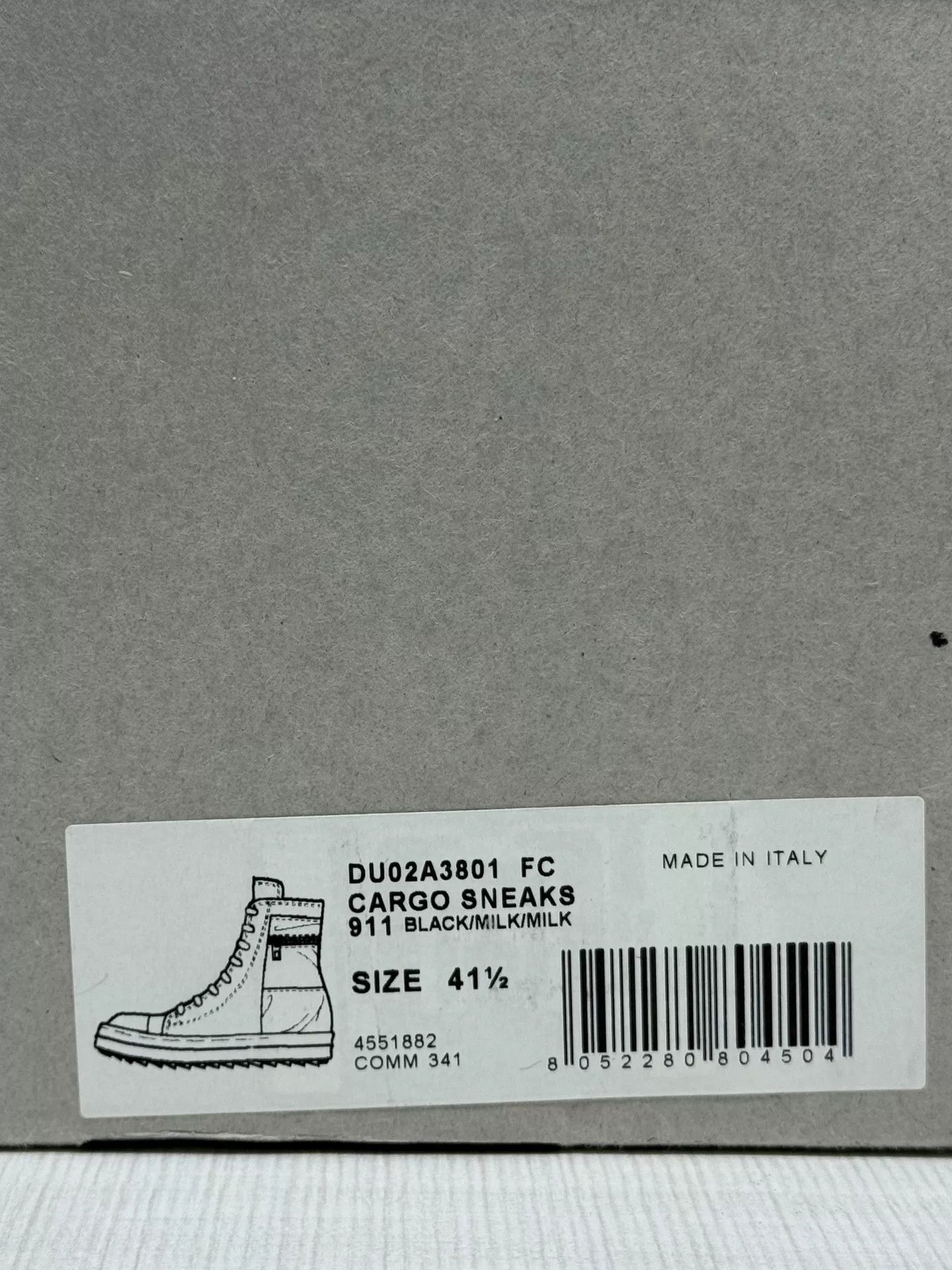 Rick Owens rick owens tactical cargo high-top sneakers Size US 9.5 / EU 42-43 - 7 Thumbnail