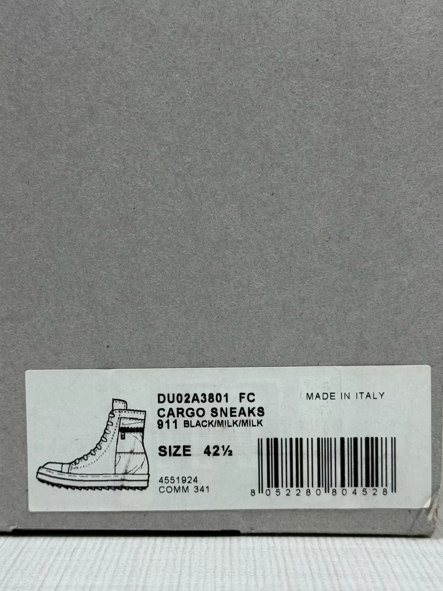Rick Owens rick owens tactical cargo high-top sneakers Size US 9.5 / EU 42-43 - 8 Thumbnail
