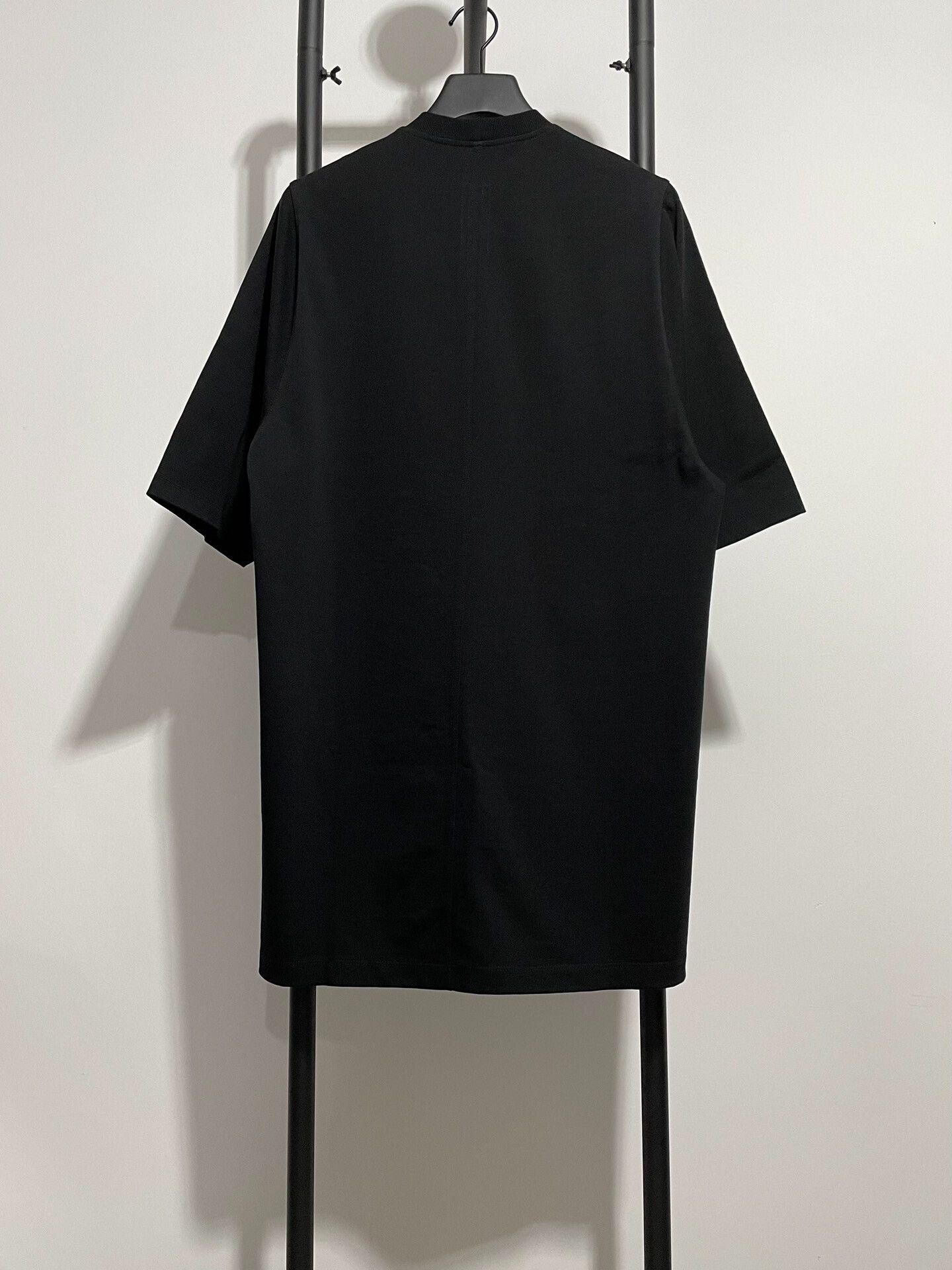 Rick Owens rick owens black short sleeve oversized t-shirt Size US XS / EU 42 / 0 - 2 Thumbnail