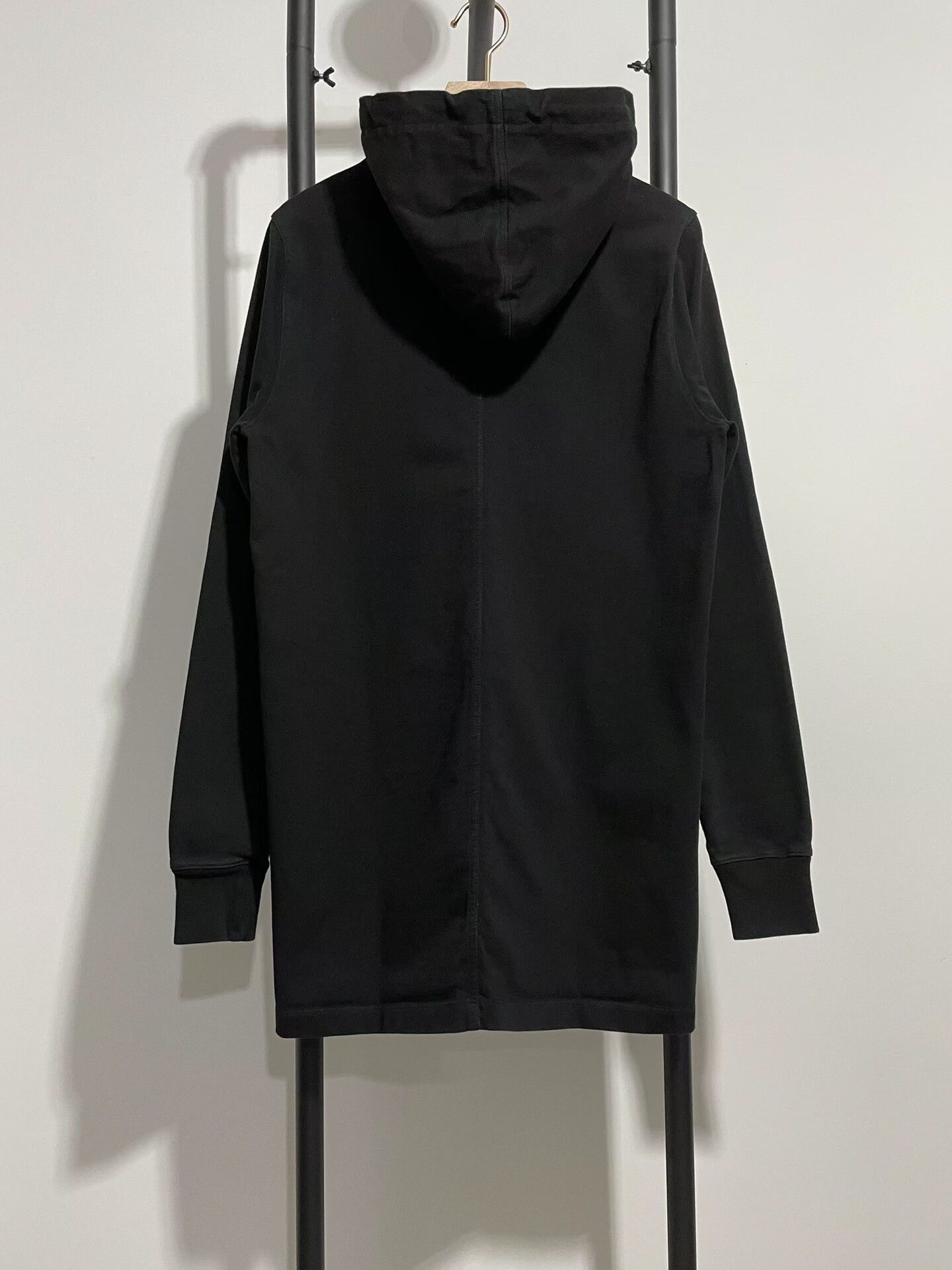 Rick Owens black long sweatshirt by rick owens Size US XS / EU 42 / 0 - 2 Thumbnail