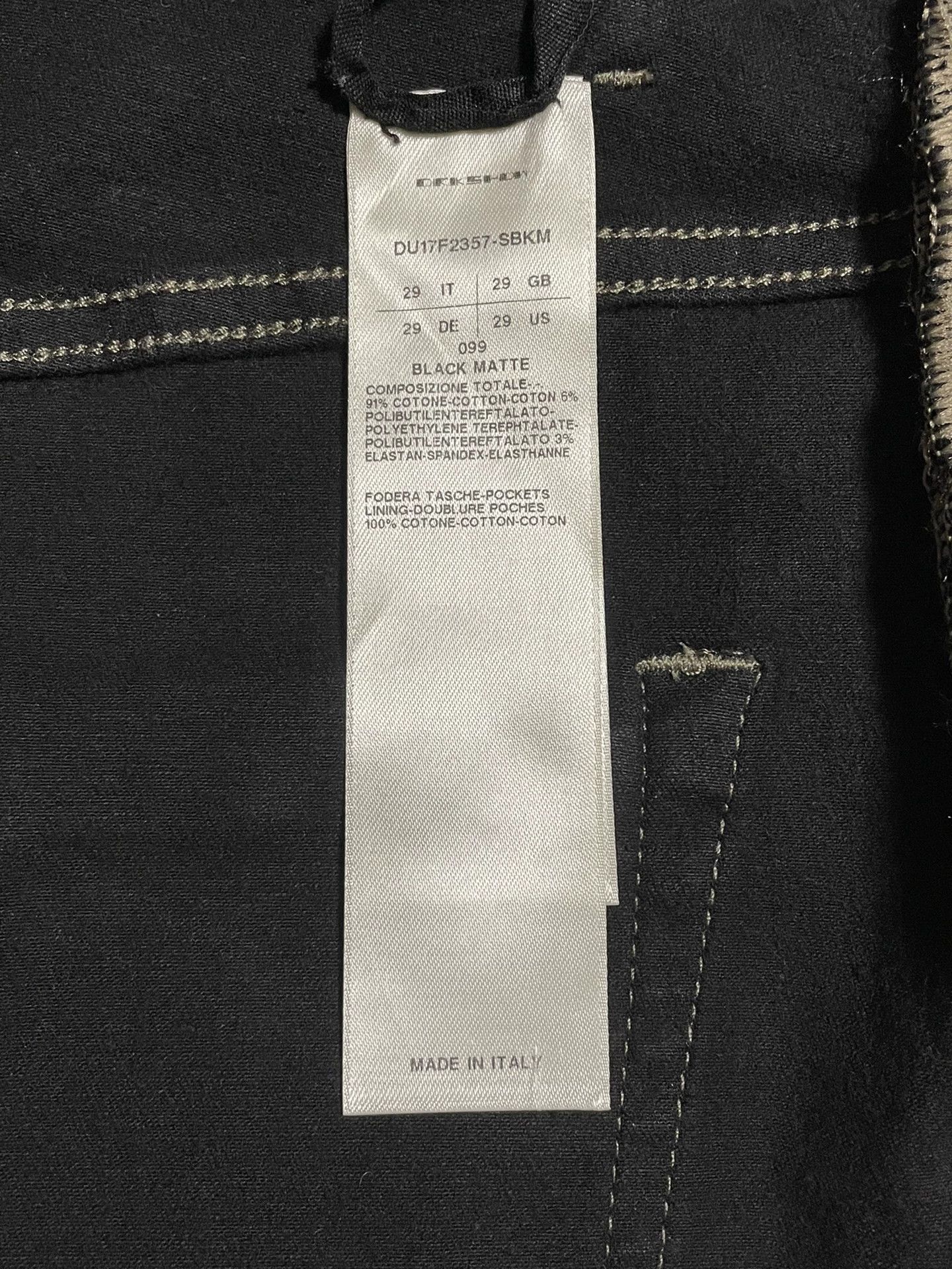 Rick Owens rick owens cropped black waxed pants Size US 29 - 3 Thumbnail
