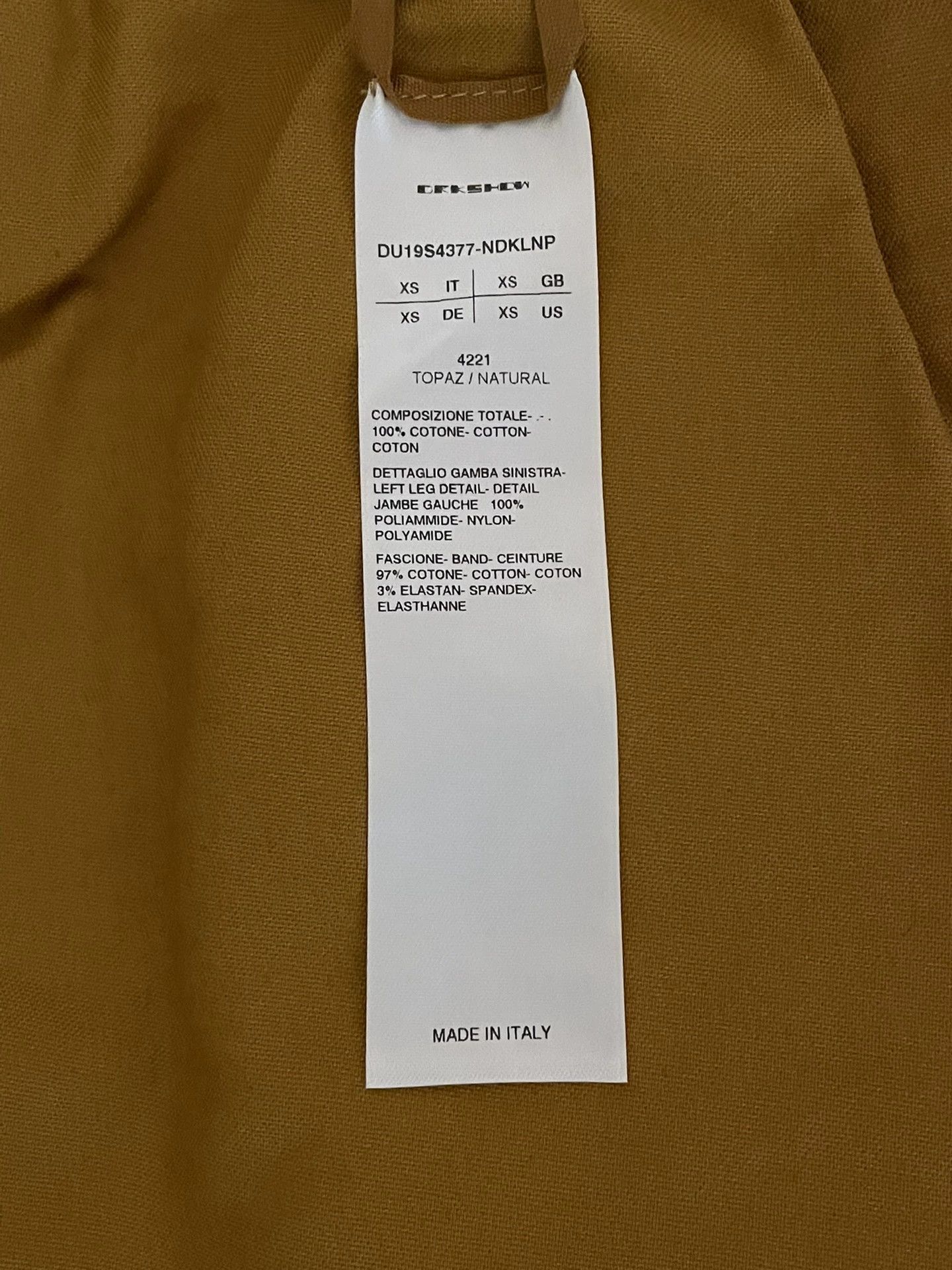 Rick Owens rick owens stylish cropped pants in xs Size US 35 - 3 Thumbnail
