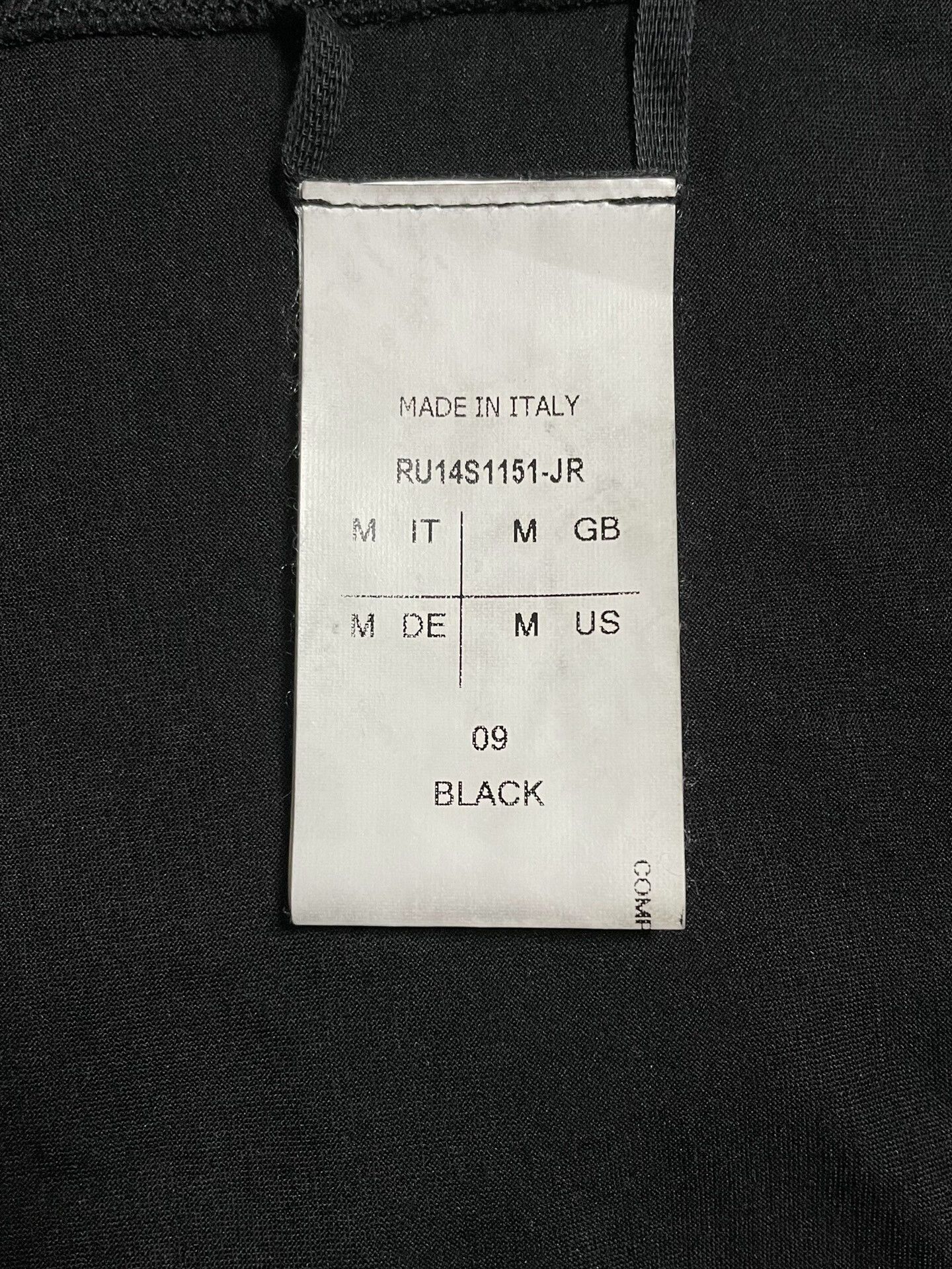 Rick Owens rick owens sleeveless black tank top Size US M / EU 48-50 / 2 - 3 Thumbnail