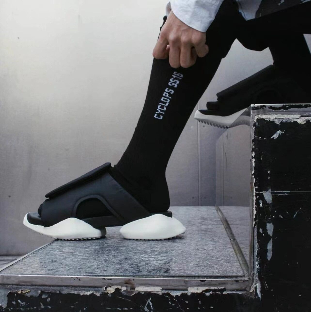 Rick Owens rick owens adidas tank mule sandals Size US 10.5 / EU 43-44 - 9 Thumbnail