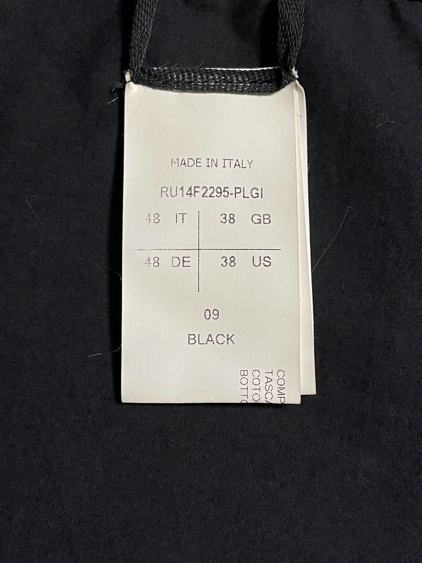 Rick Owens black rick owens shirt with unique design Size US M / EU 48-50 / 2 - 3 Thumbnail