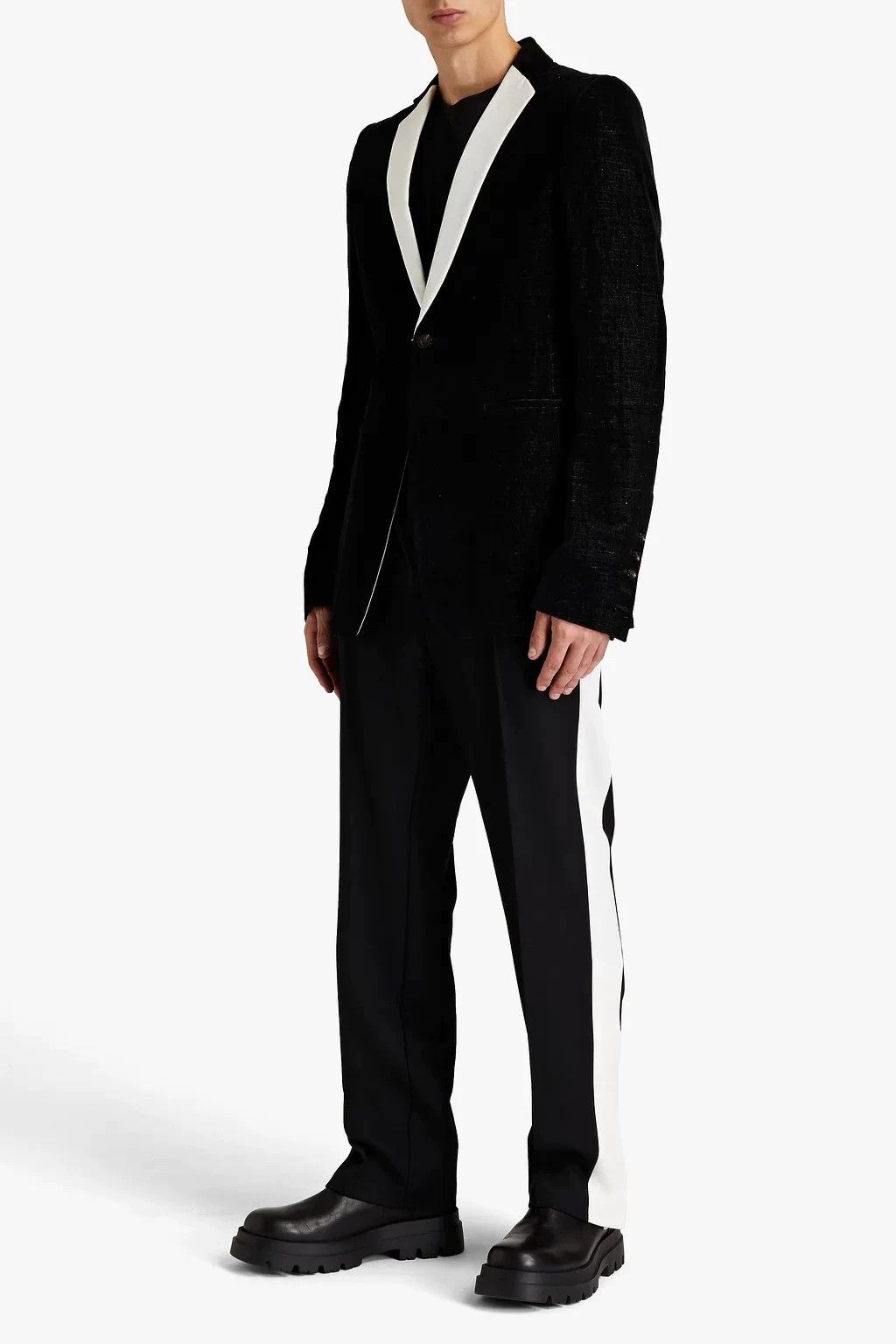 Rick Owens rick owens velvet suit jacket black Size US M / EU 48-50 / 2 - 4 Thumbnail