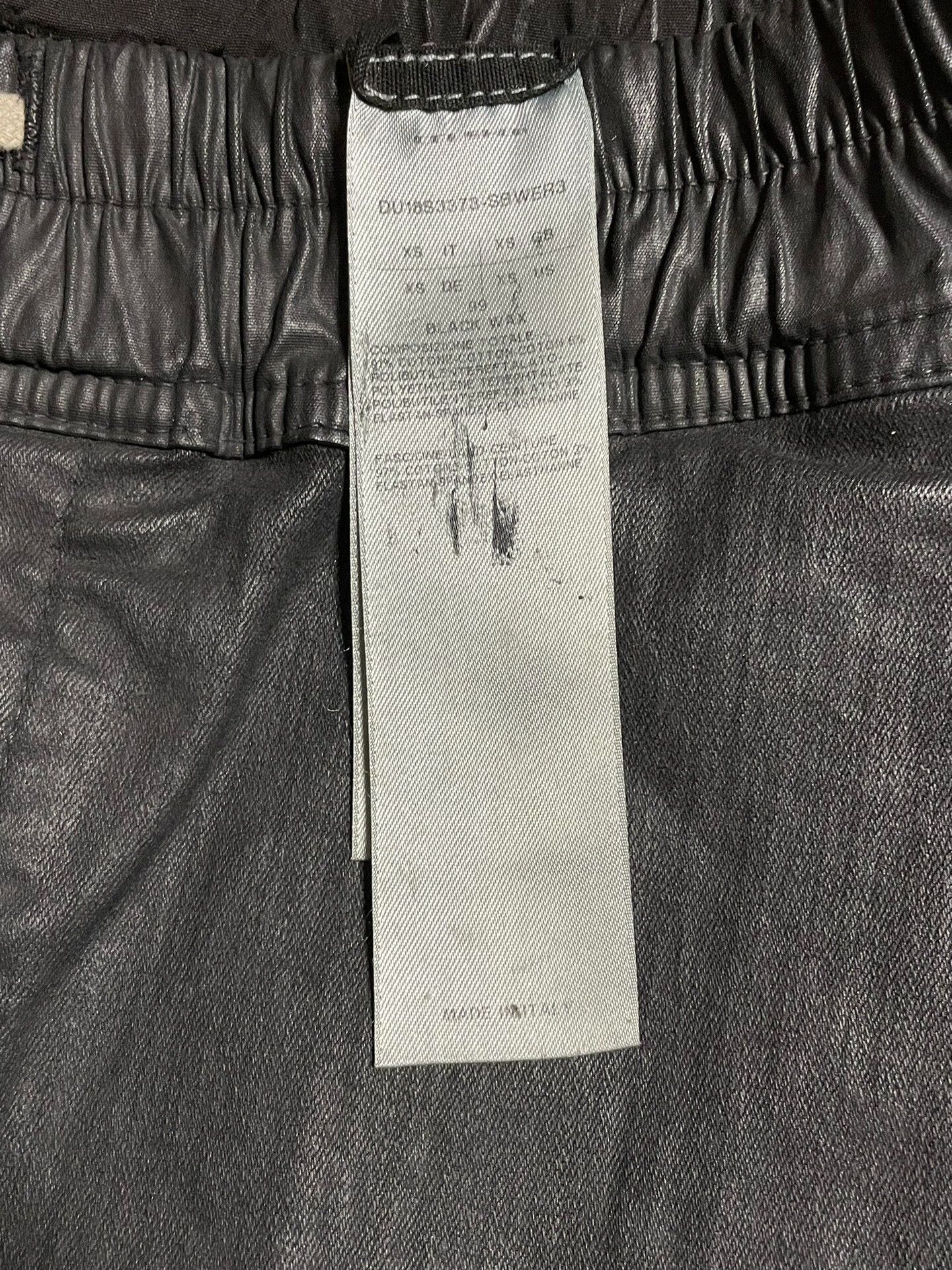 Rick Owens rick owens ro waxed fabric cropped pants Size US 26 / EU 42 - 3 Thumbnail