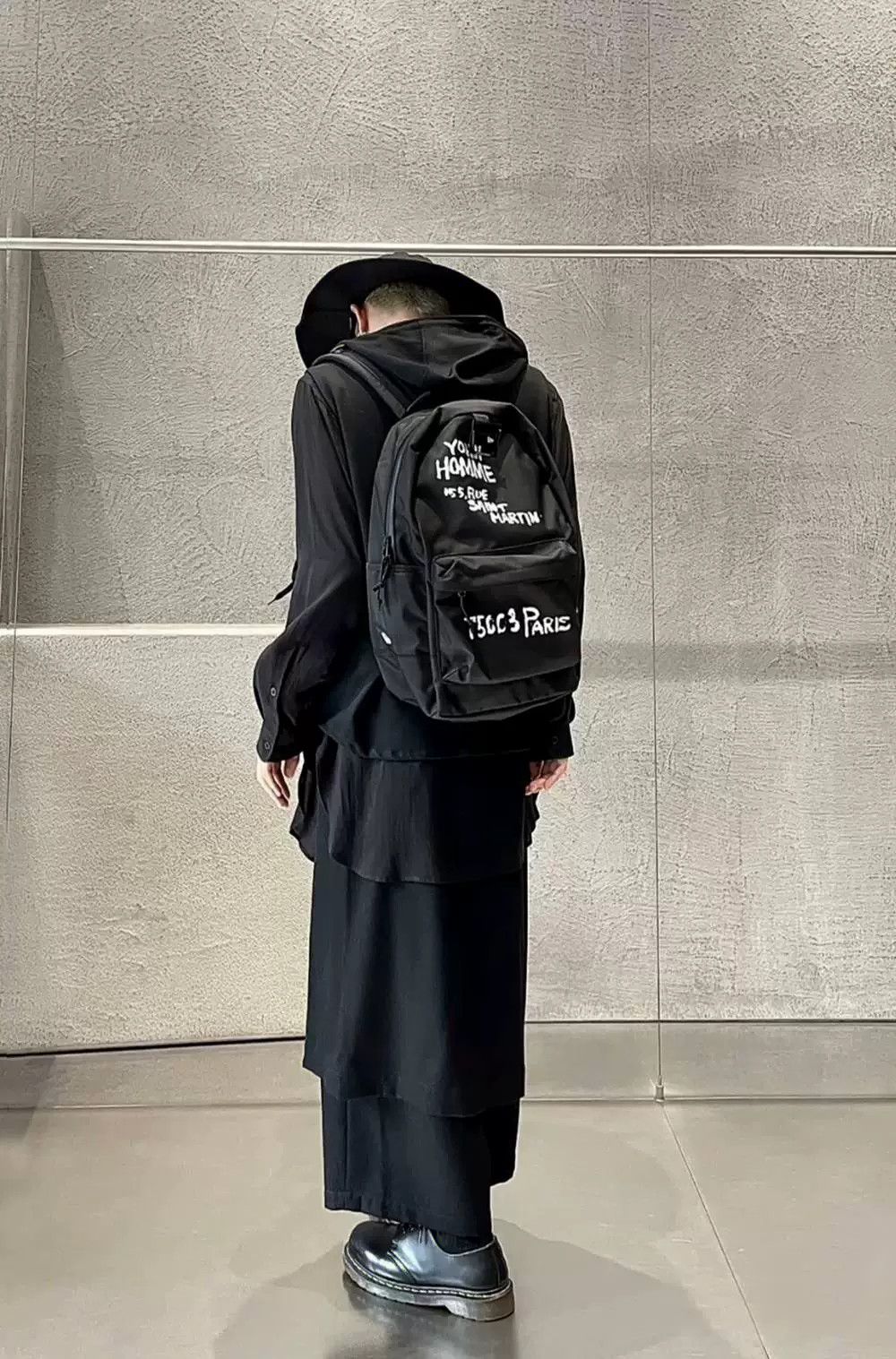 Yohji Yamamoto yohji yamamoto new era backpack black Size ONE SIZE - 7 Thumbnail