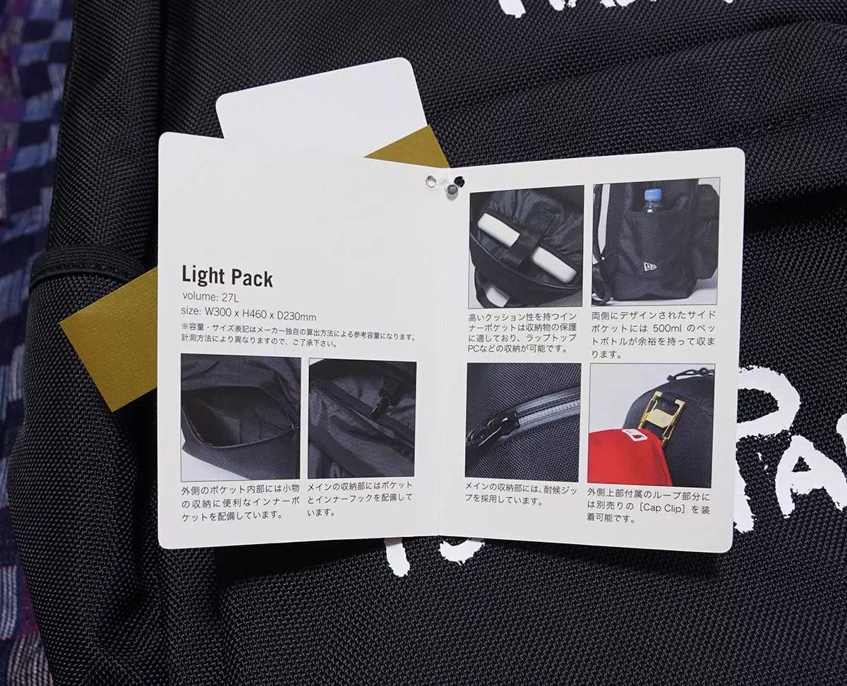 Yohji Yamamoto yohji yamamoto new era backpack black Size ONE SIZE - 3 Thumbnail