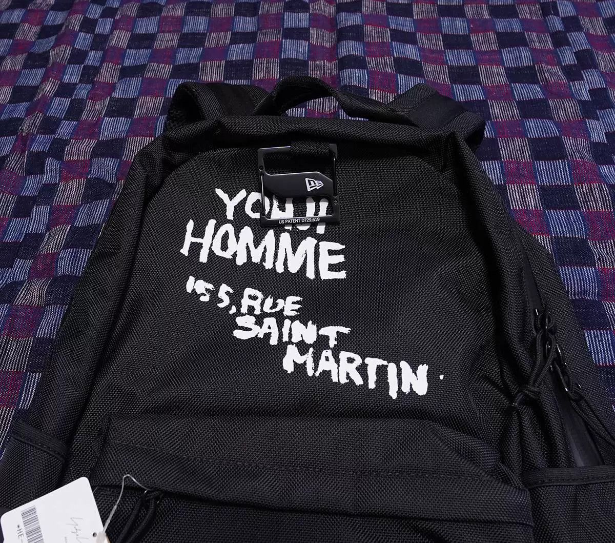 Yohji Yamamoto yohji yamamoto new era backpack black Size ONE SIZE - 2 Thumbnail
