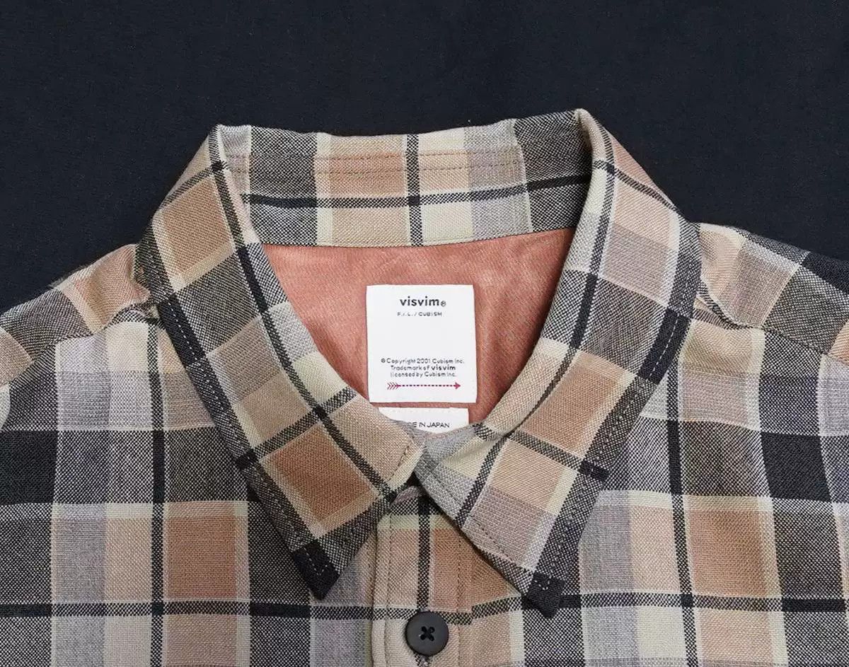 Visvim visvim lumber check long sleeve shirt Size US M / EU 48-50 / 2 - 4 Thumbnail