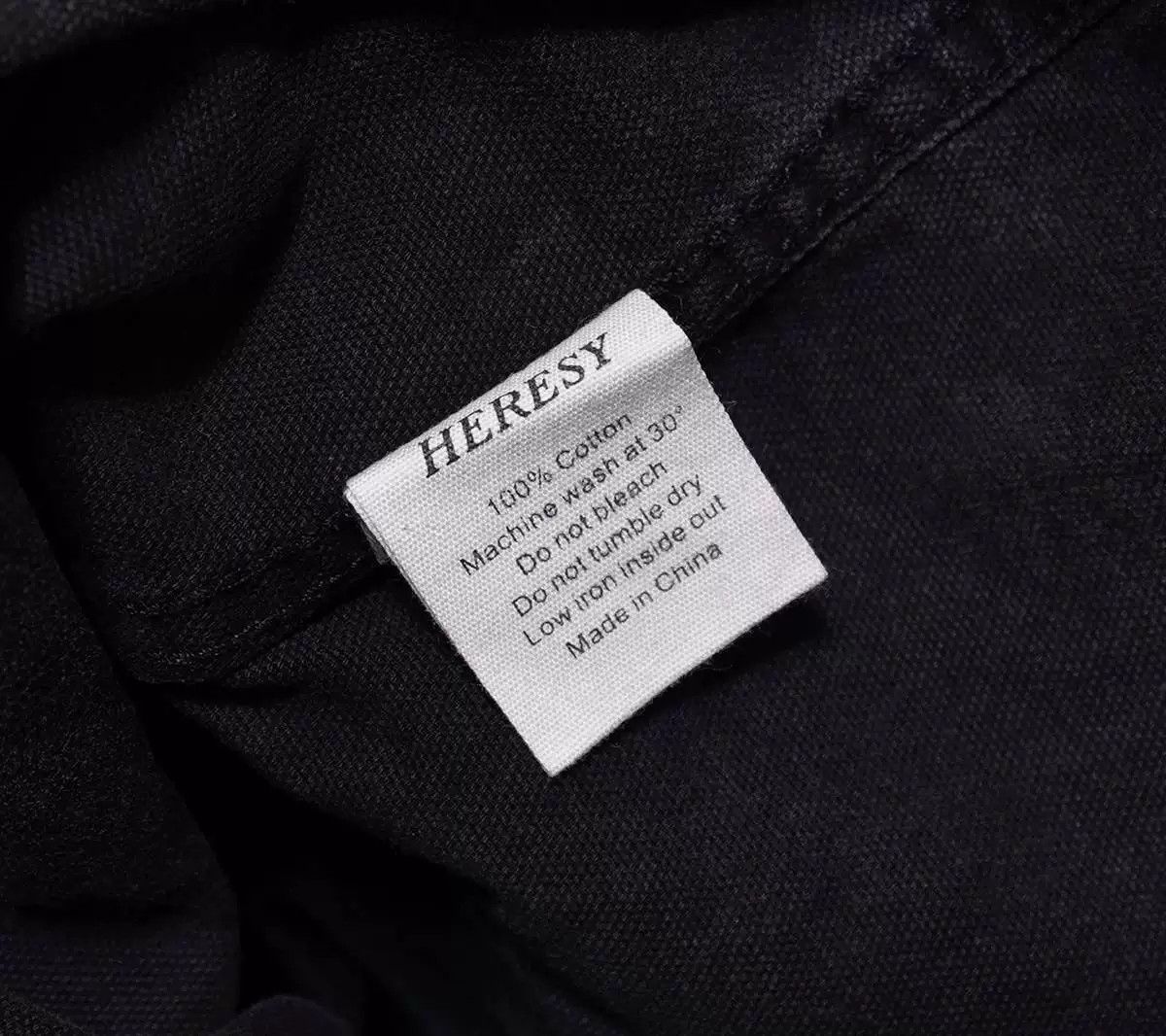HERESY heresy barrow vintage black trousers Size US 34 / EU 50 - 4 Thumbnail