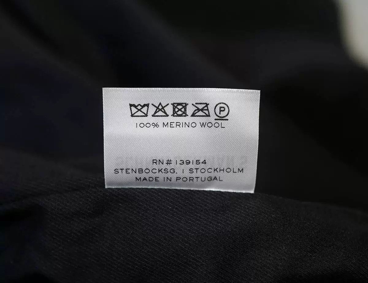 Schnaydermans schnayderman's black merino wool coat Size US S / EU 44-46 / 1 - 6 Thumbnail