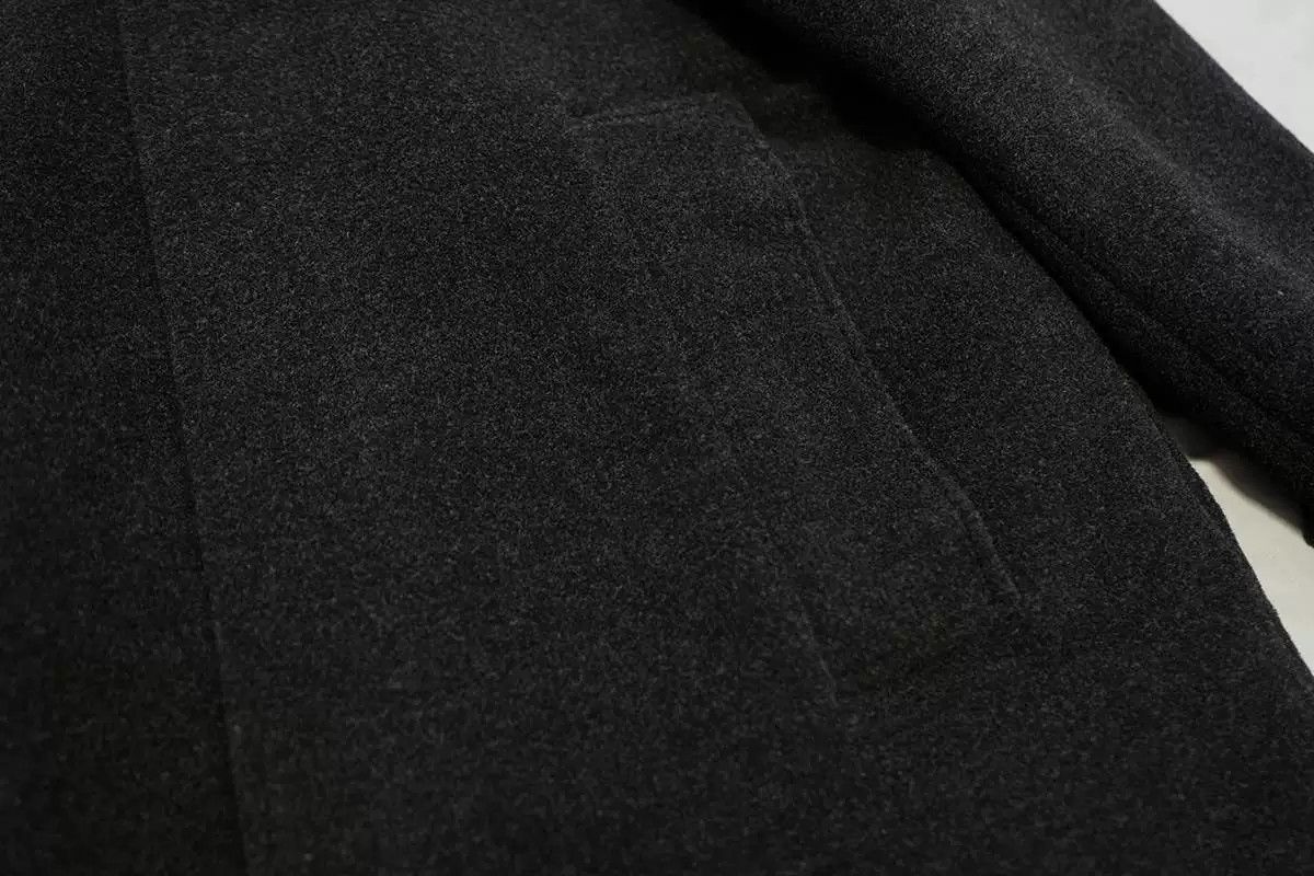 Schnaydermans schnayderman's black merino wool coat Size US S / EU 44-46 / 1 - 4 Thumbnail