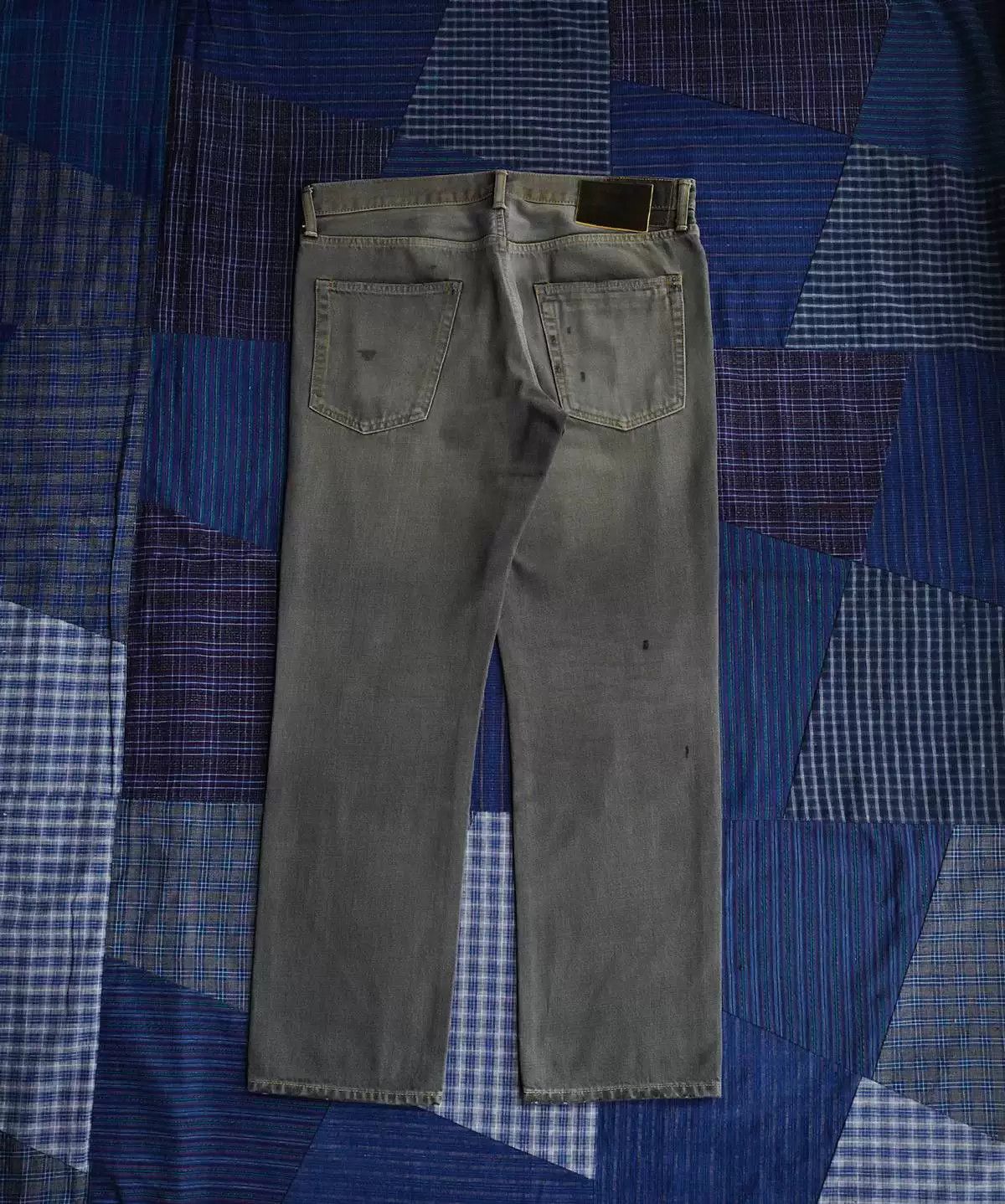Visvim visvim black denim pants with distressing Size US 36 / EU 52 - 2 Thumbnail