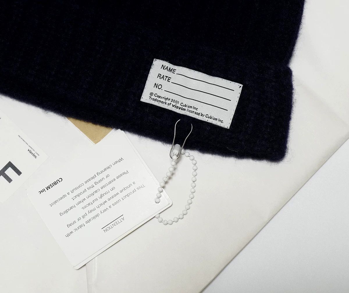 Visvim visvim knit wool beanie in navy blue Size ONE SIZE - 2 Thumbnail