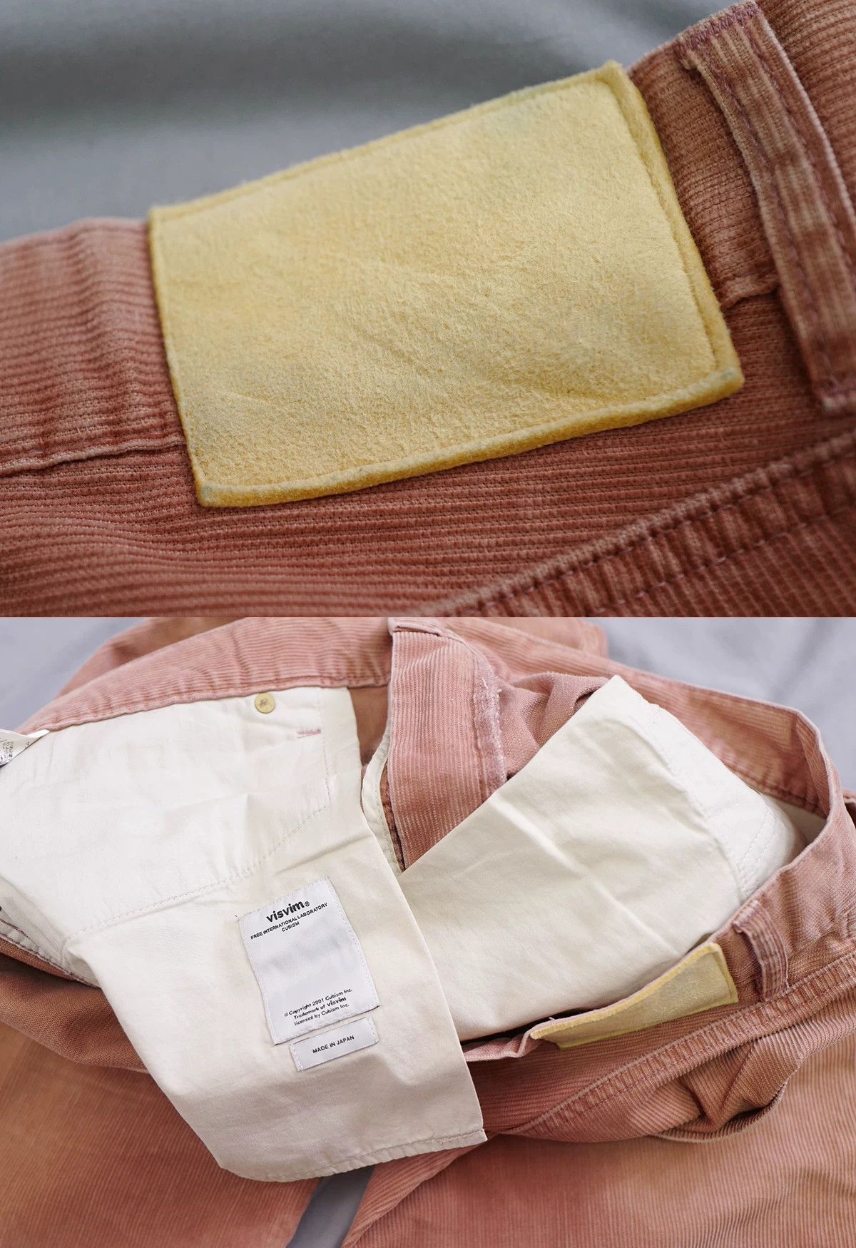 Visvim visvim fluxus 03 slub corduroy pants Size US 34 / EU 50 - 6 Thumbnail