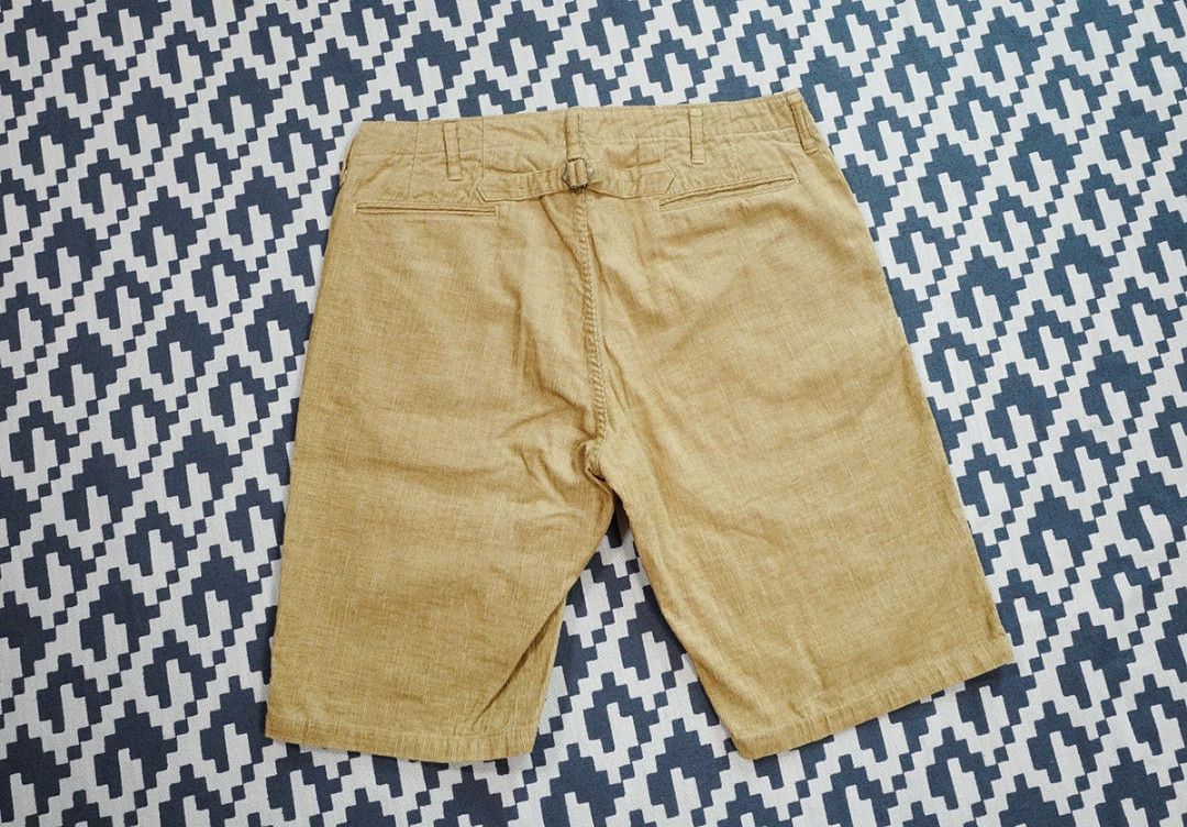 Visvim visvim chino shorts in khaki corduroy Size US 31 - 2 Thumbnail