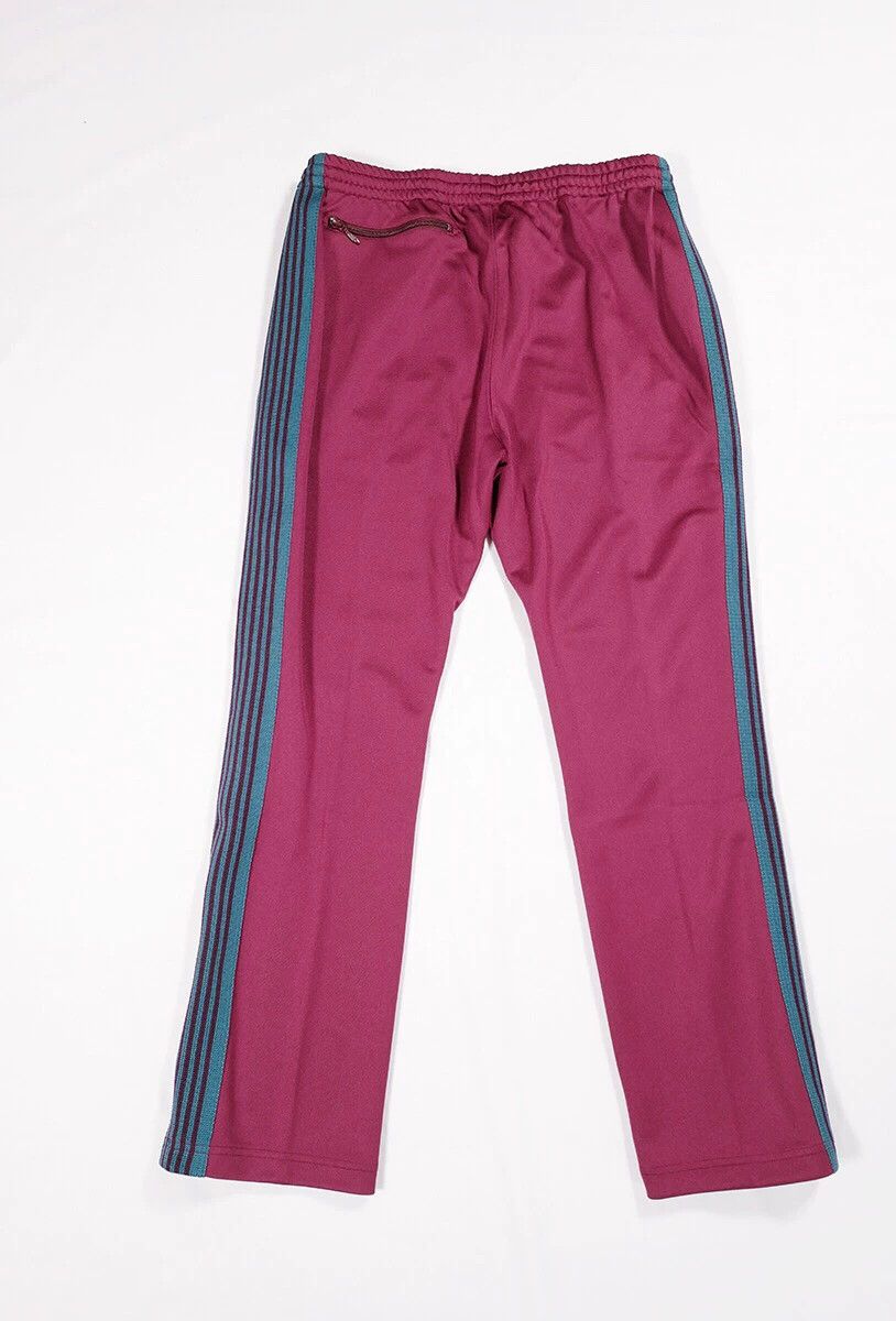 Needles Needles Track Pant in Burgundy with Embroidery Size US 32 / EU 48 - 4 Thumbnail